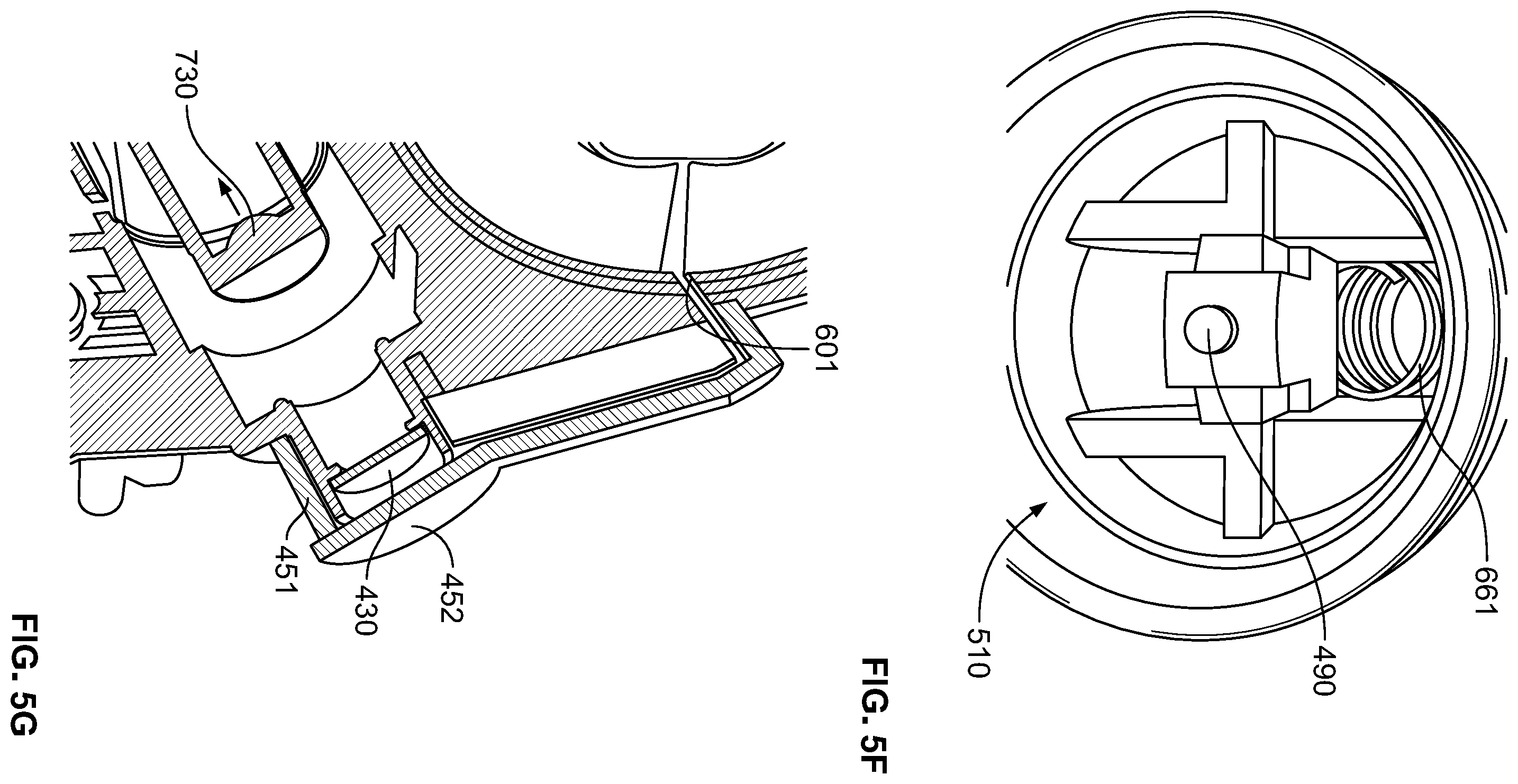 Patent US12472520 Figure 8 – Continuous spray trigger dispenser