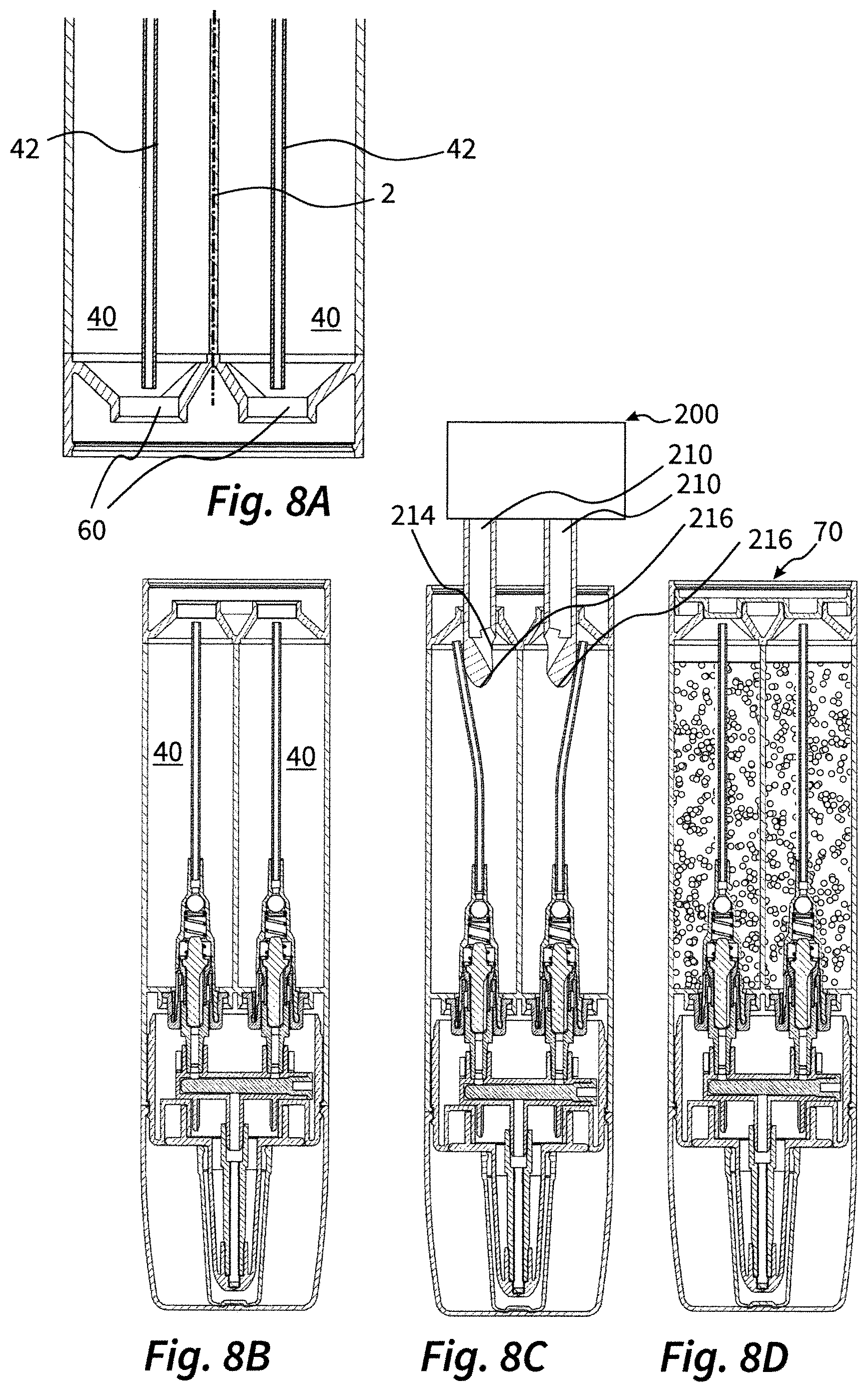 Patent US12472521 Figure 8 – Liquid dispenser with two liquid reservoirs
