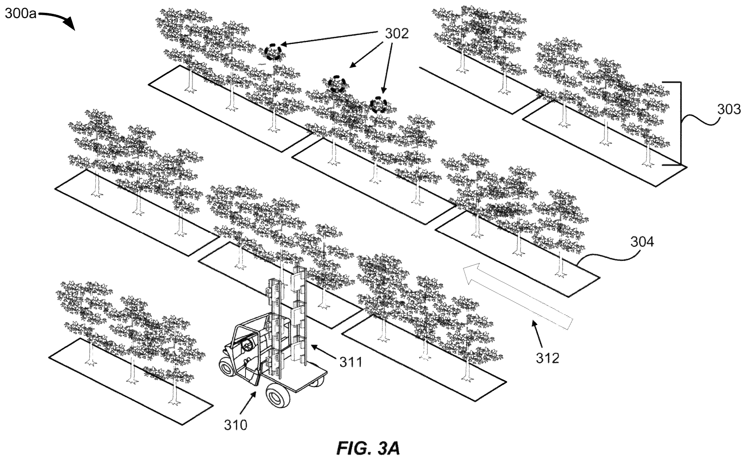 Patent US12472524 Figure 3 – Fluid spraying system for targeting small objects