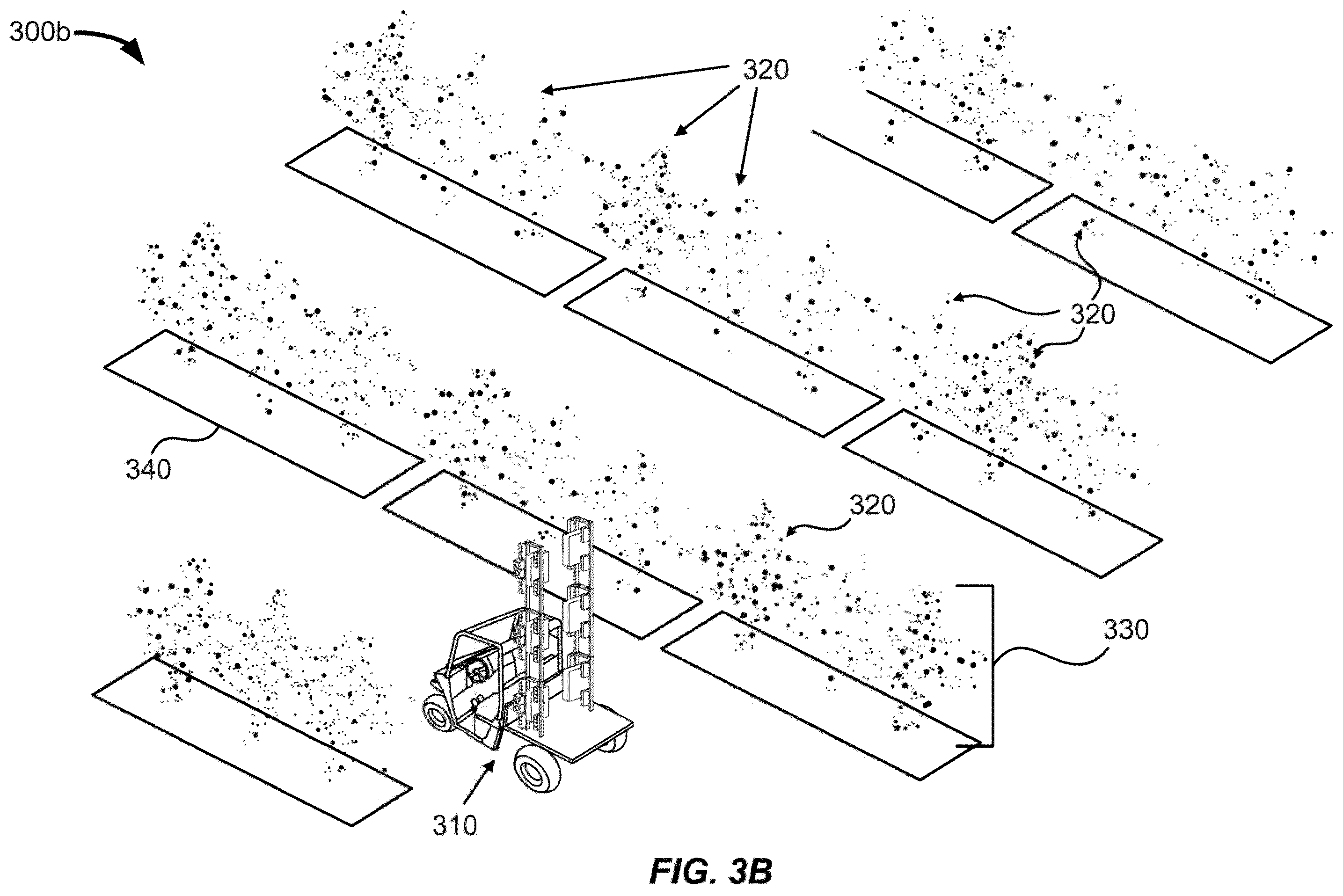 Patent US12472524 Figure 4 – Fluid spraying system for targeting small objects