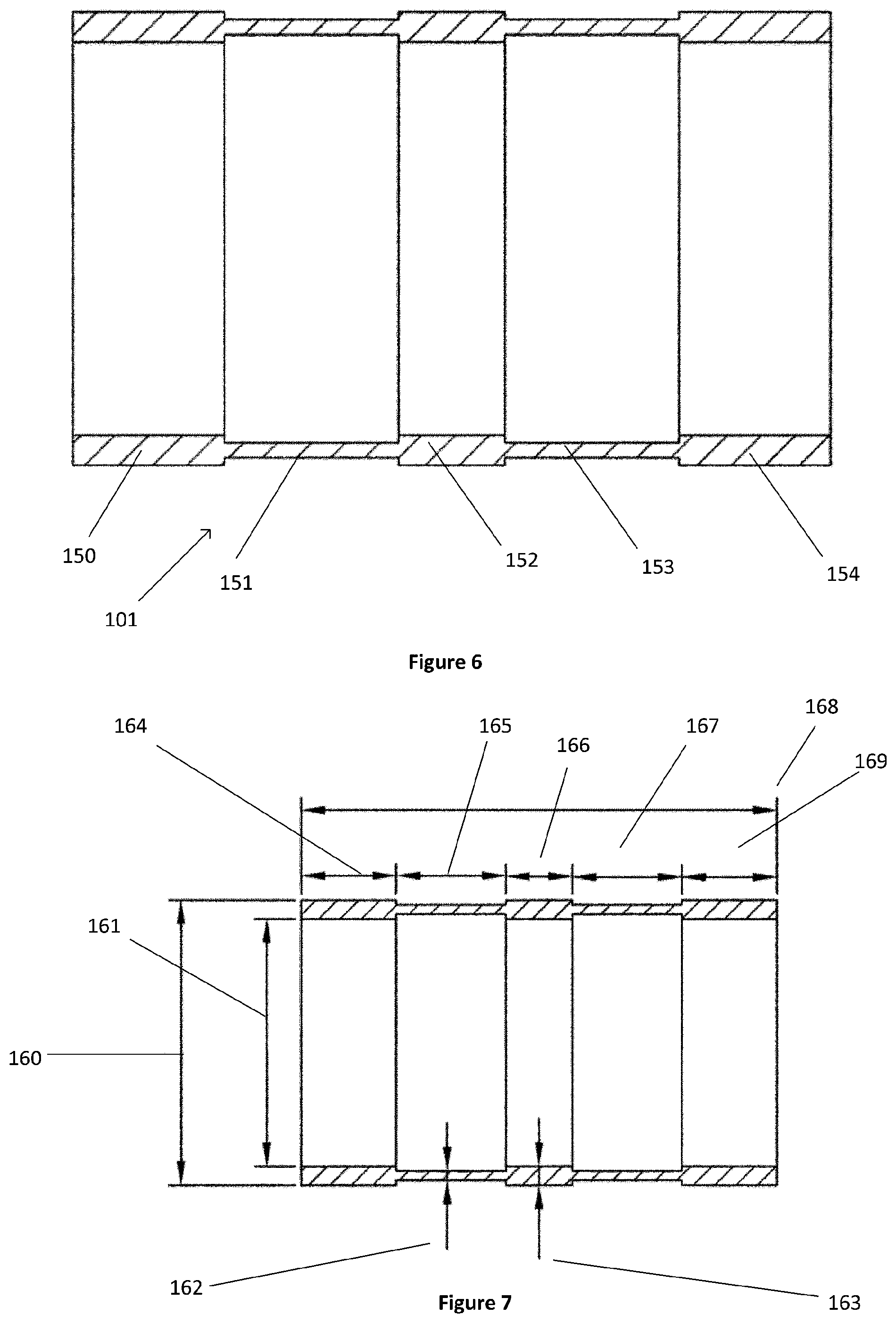 Patent US12472525 Figure 4 – Stepped cylindrical piezoelectric transducer
