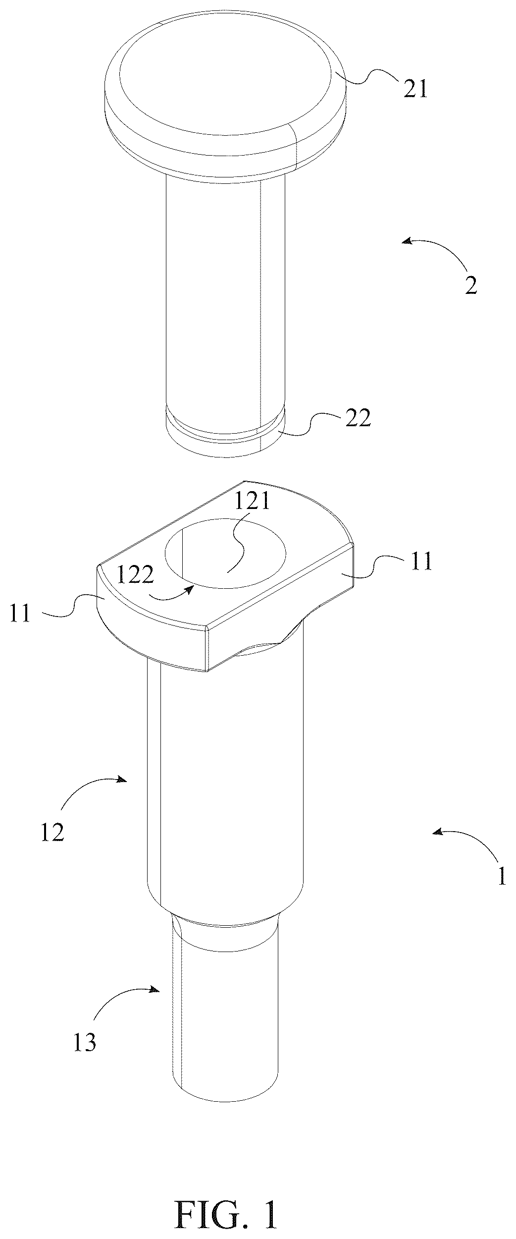 Patent US12472527 Figure 1 – Bolt lubrication apparatus