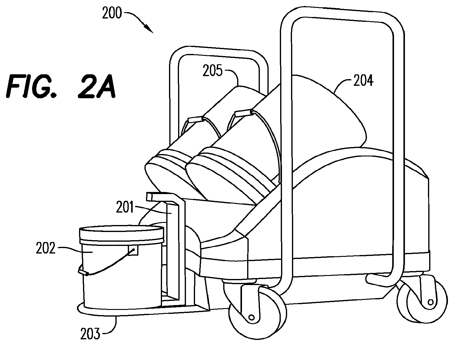 Patent US12472530 Figure 4 – Automated two-component resin mixing and dispensing system