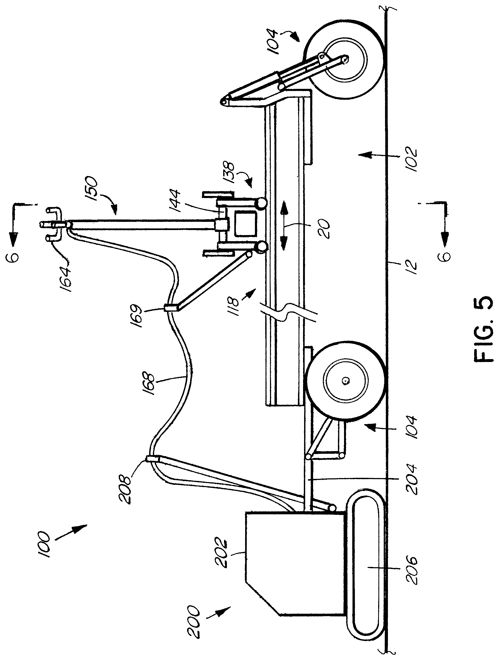 Patent US12472535 Figure 4 – Tractor towed indexing system