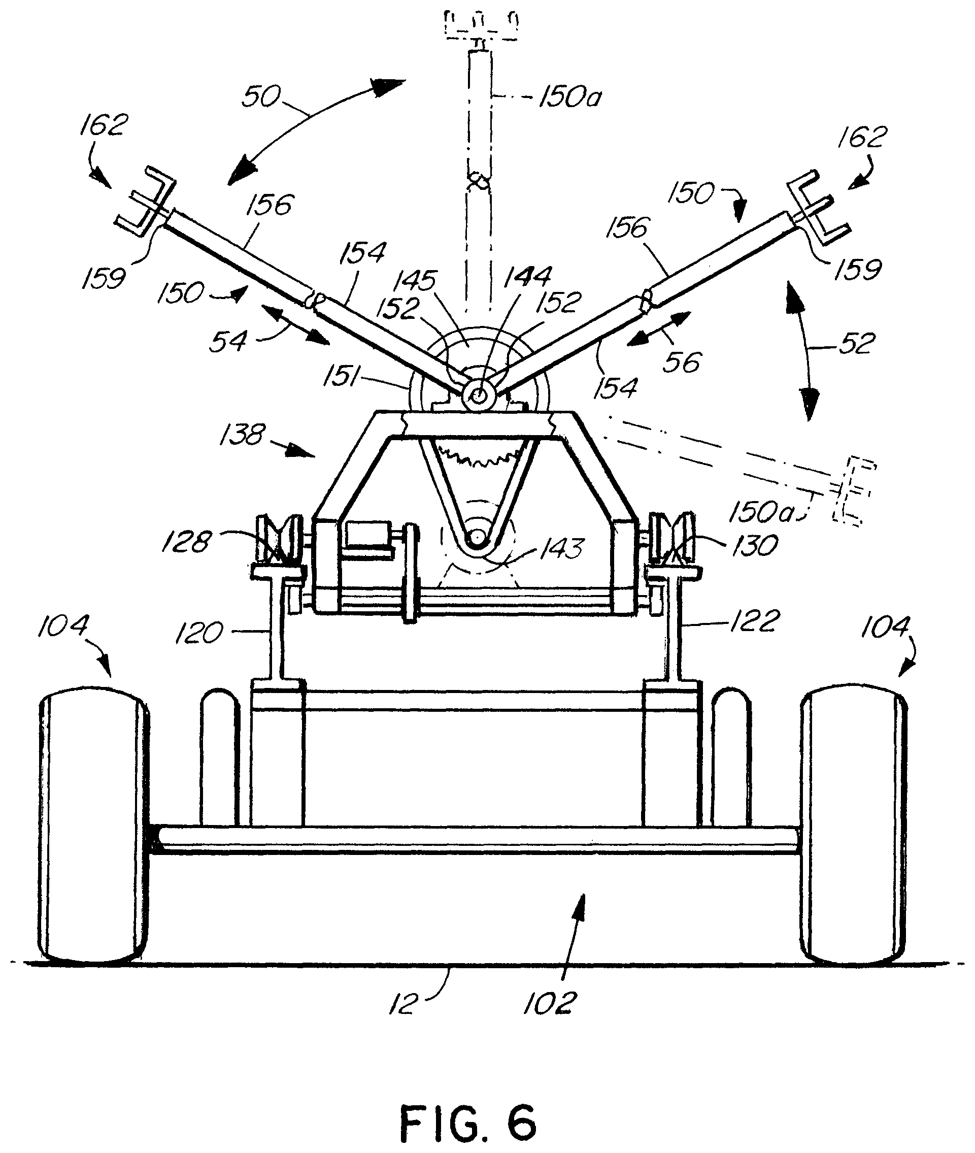Patent US12472535 Figure 5 – Tractor towed indexing system