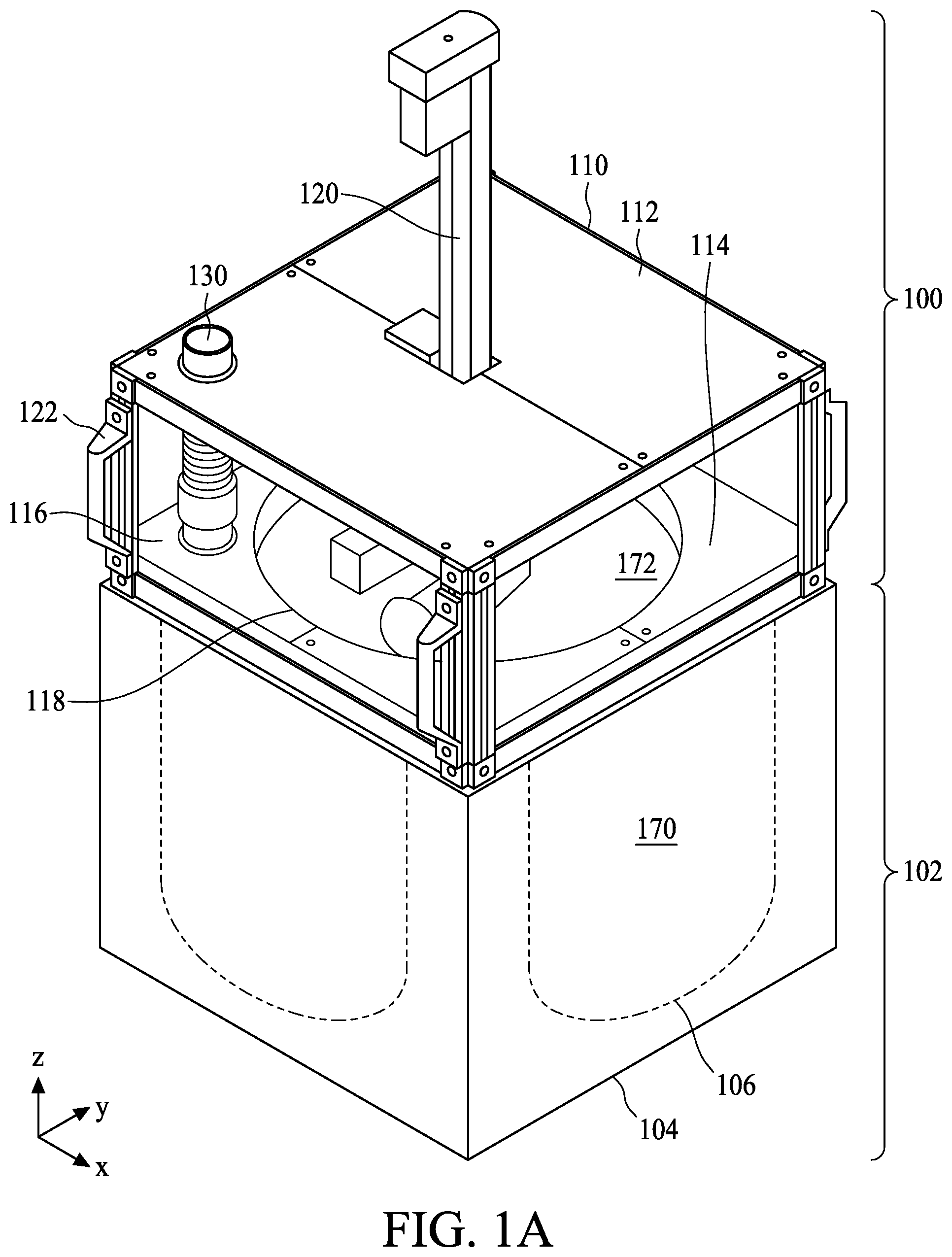 Patent US12472538 Figure 1 – Apparatus for cleaning semiconductor equipment