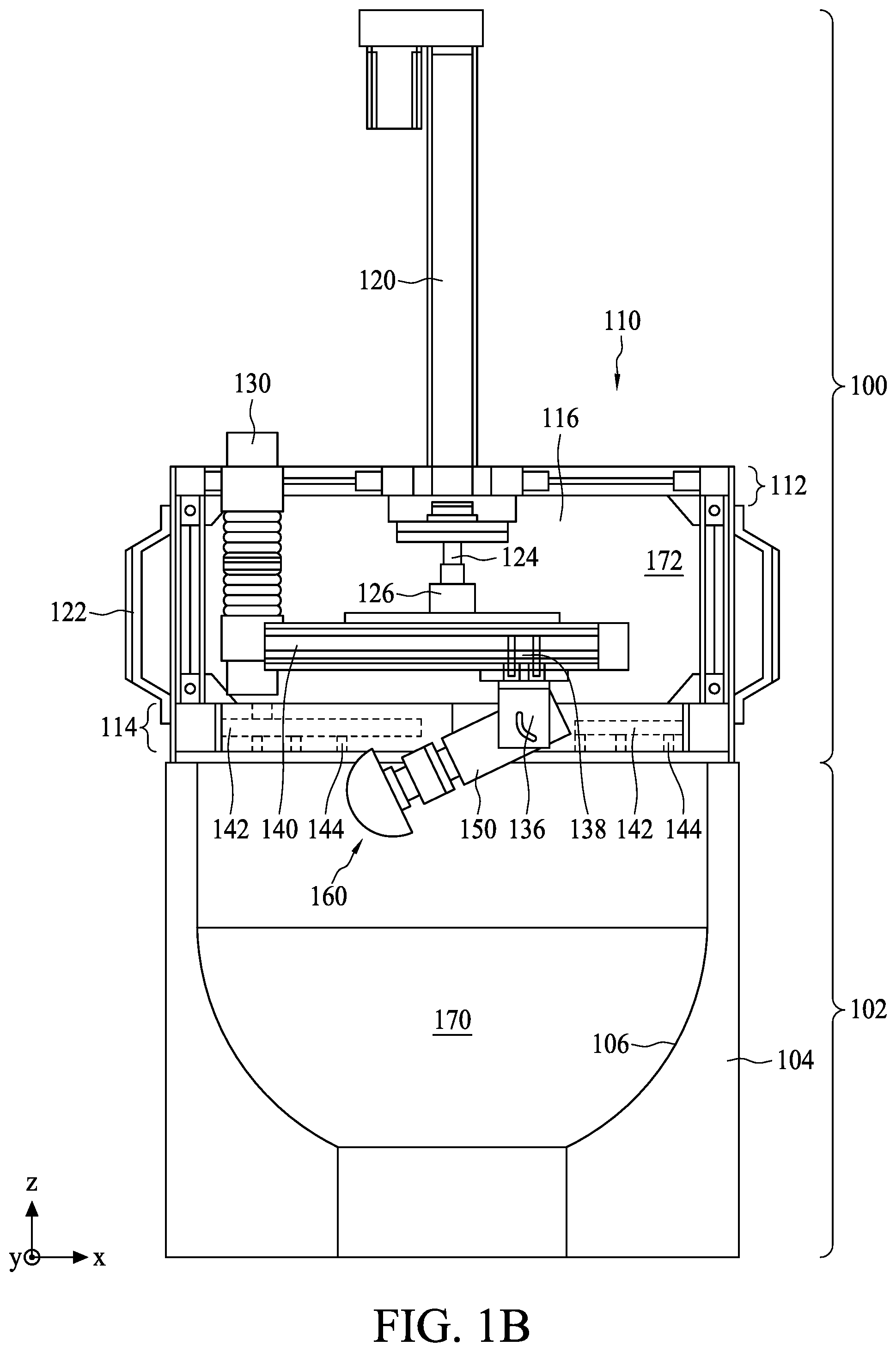 Patent US12472538 Figure 2 – Apparatus for cleaning semiconductor equipment