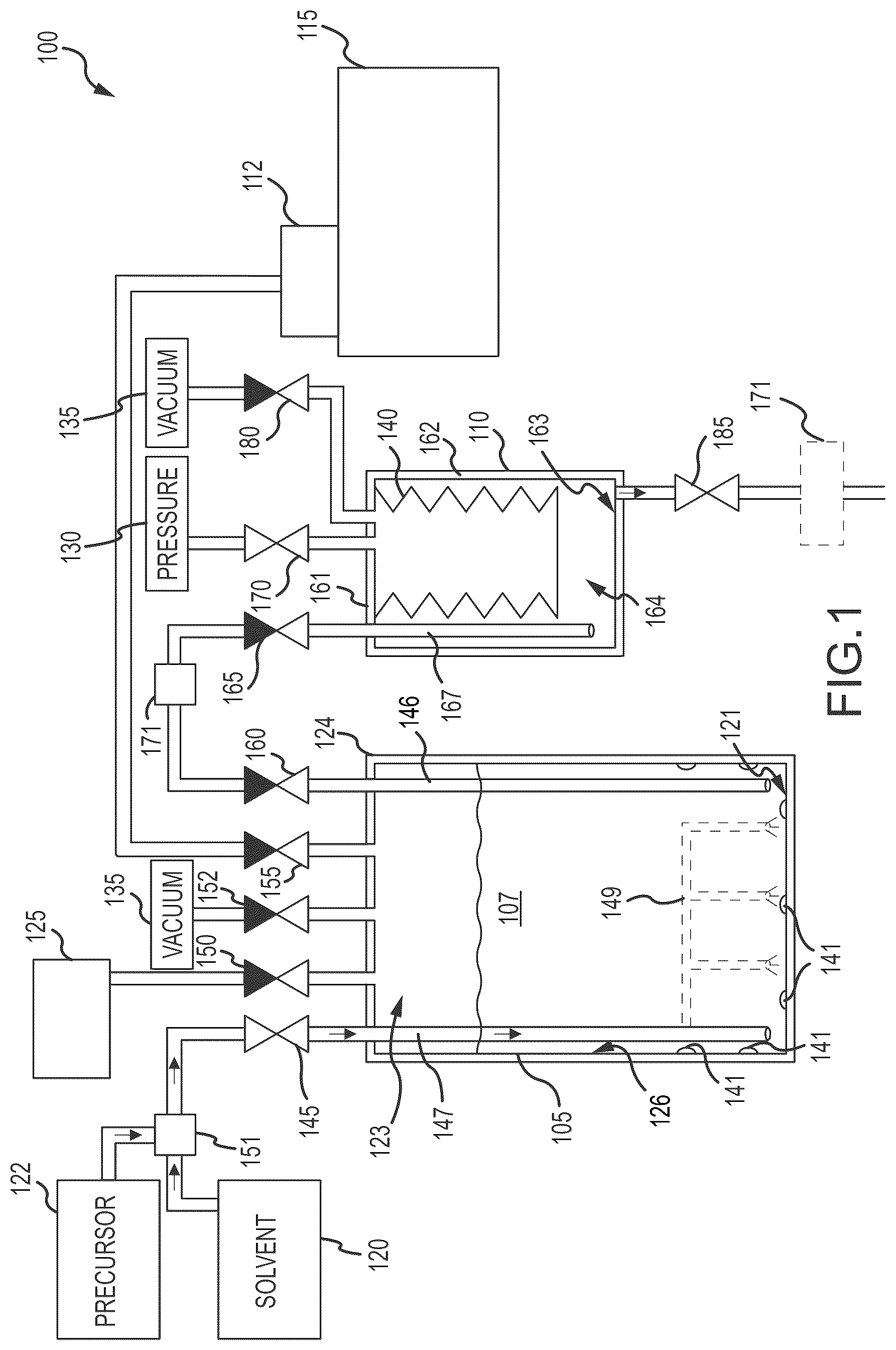 Patent US12472539 — Methods and apparatus for cleaning a vessel — Figure 1