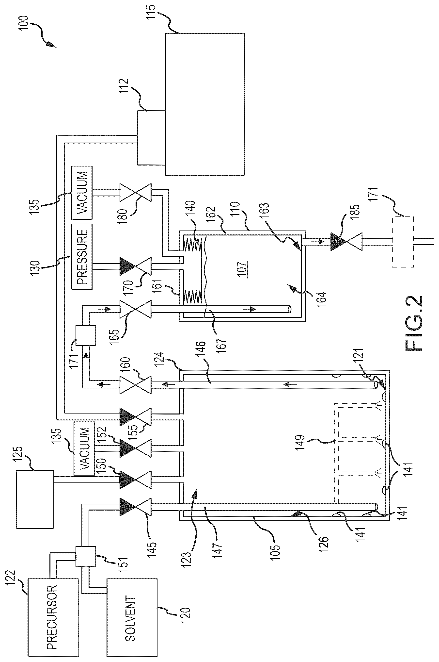 Patent US12472539 Figure 2 – Methods and apparatus for cleaning a vessel