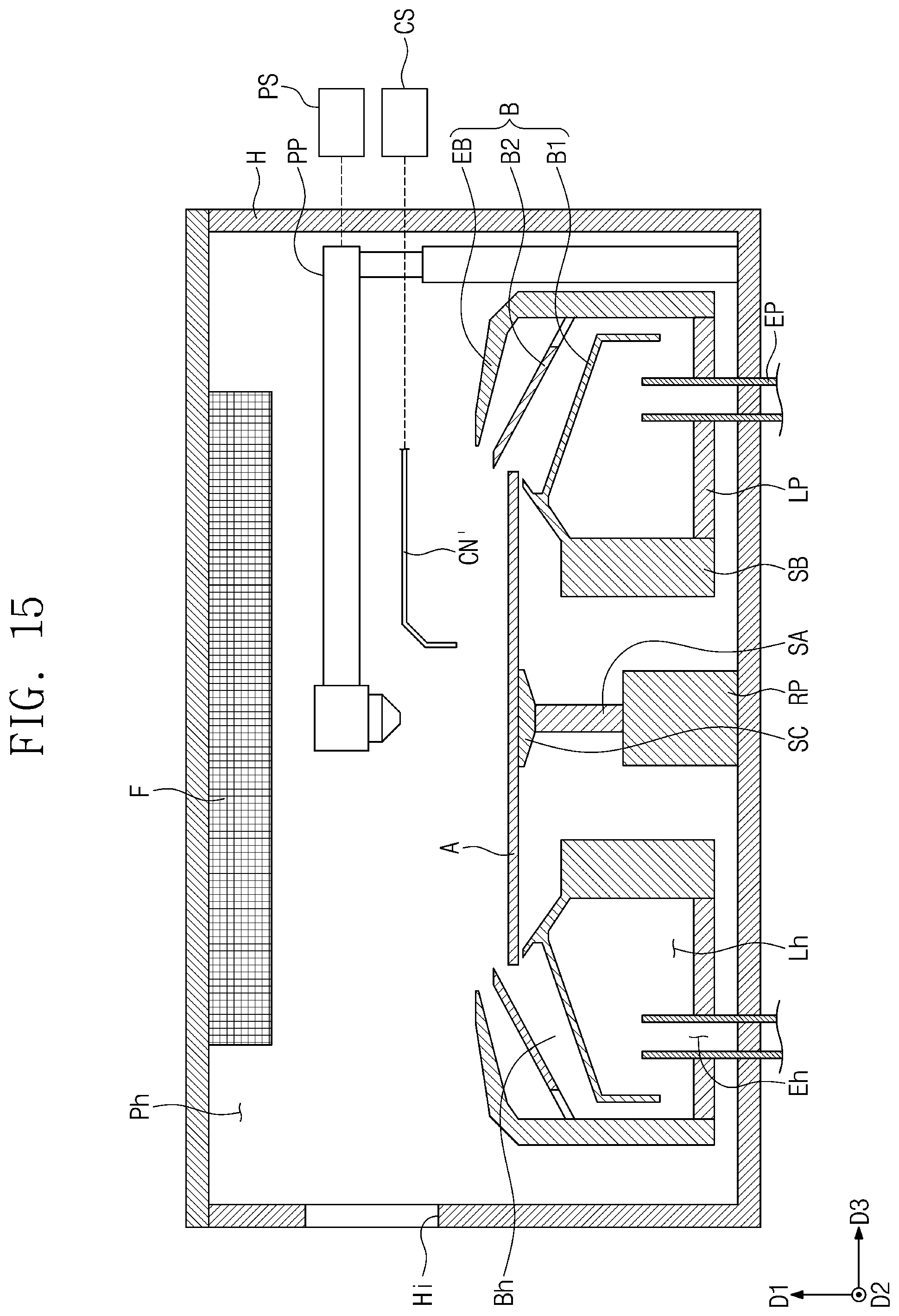 Patent US12472541 Figure 14 – Apparatus for cleaning a bowl and a photoresist (PR) coating system including the same