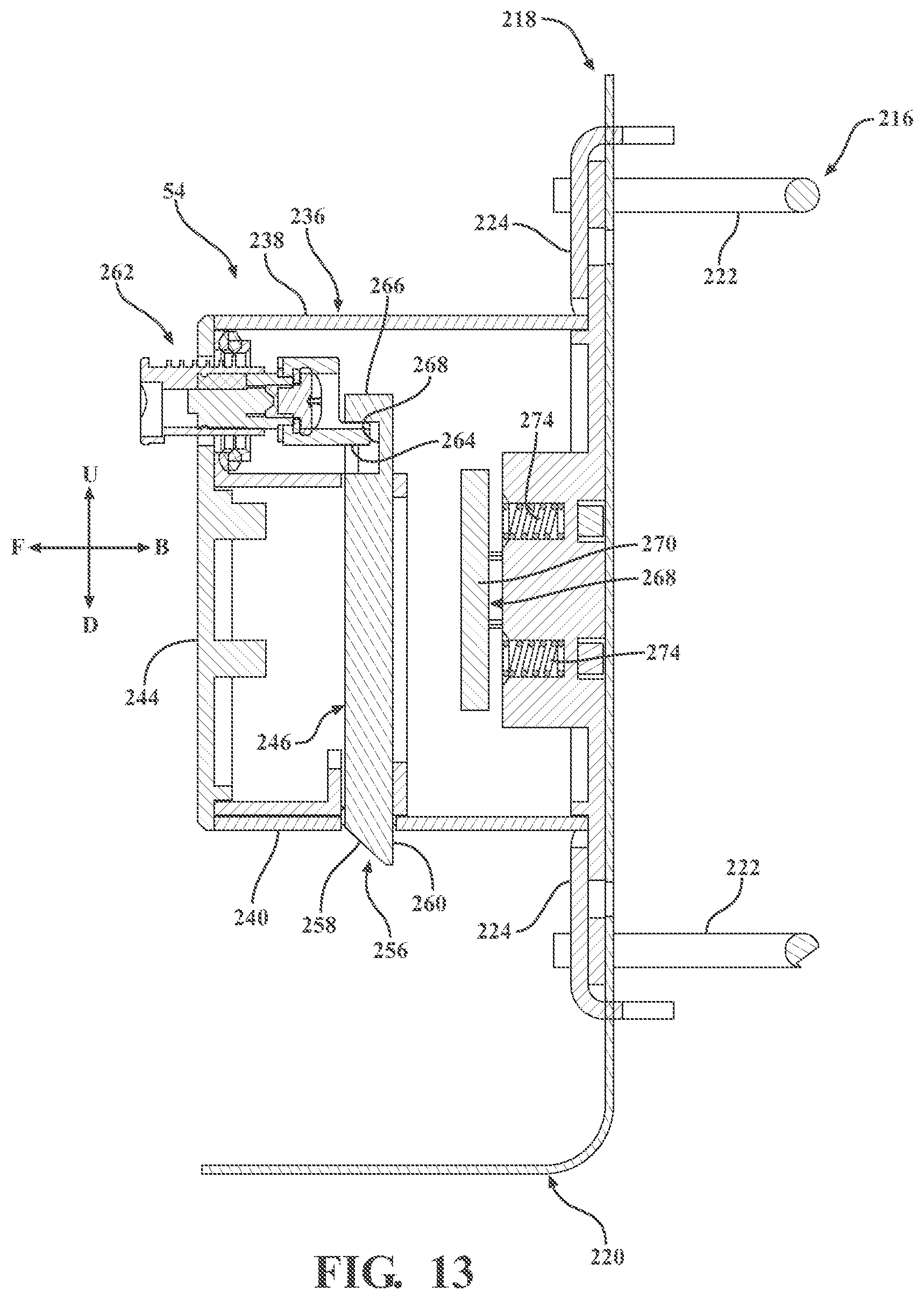Patent US12472543 Figure 13 – Waste disposal system and waste receiver for receiving and disposing of pharmaceutical waste material