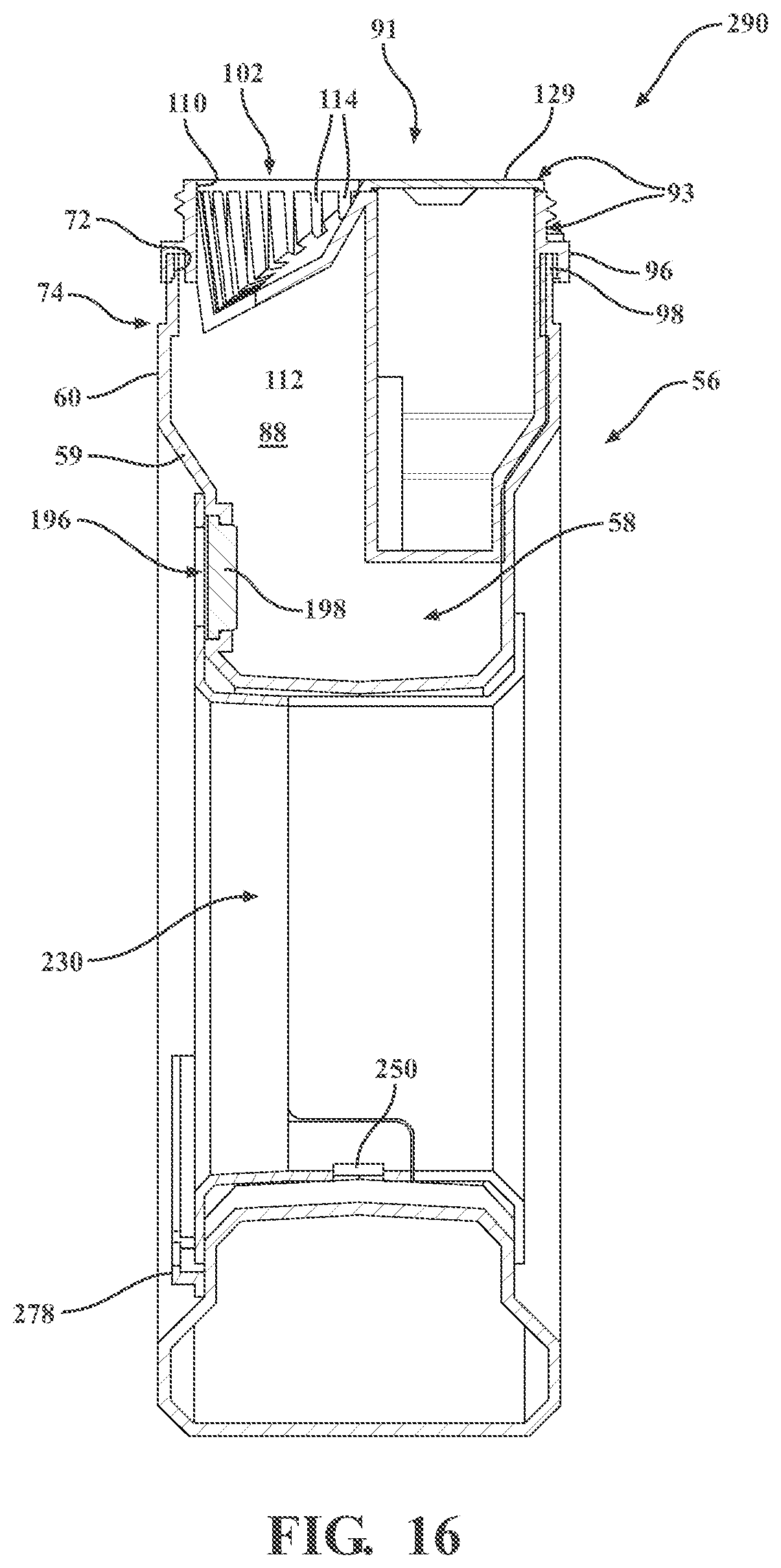 Patent US12472543 Figure 15 – Waste disposal system and waste receiver for receiving and disposing of pharmaceutical waste material