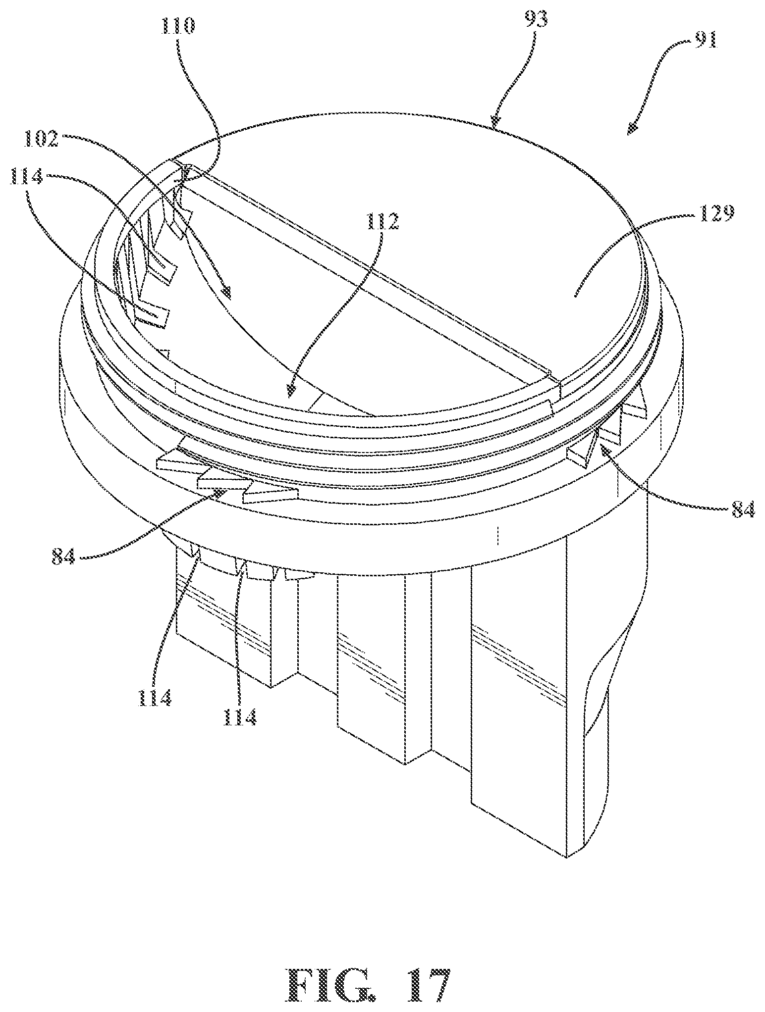 Patent US12472543 Figure 16 – Waste disposal system and waste receiver for receiving and disposing of pharmaceutical waste material