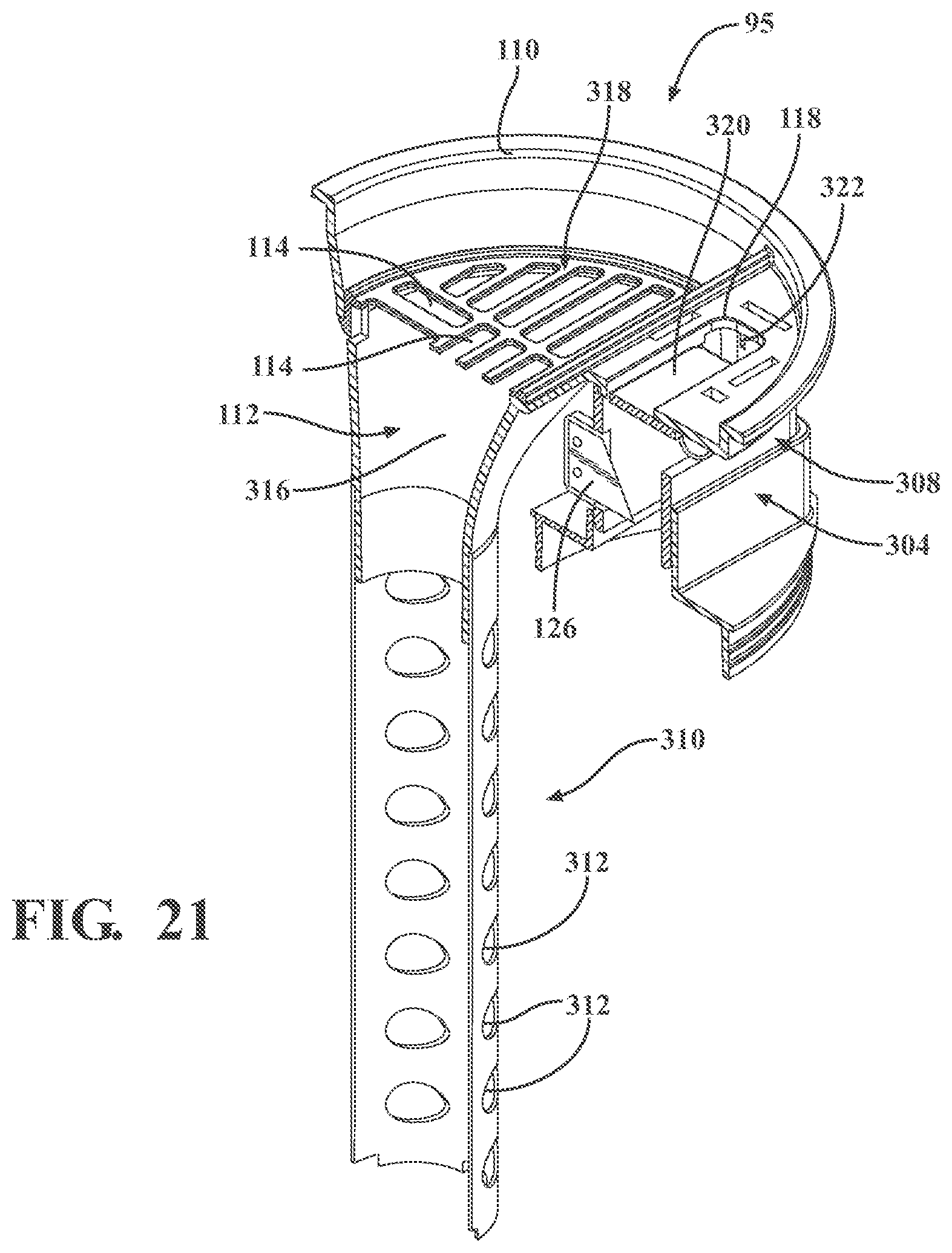 Patent US12472543 Figure 20 – Waste disposal system and waste receiver for receiving and disposing of pharmaceutical waste material