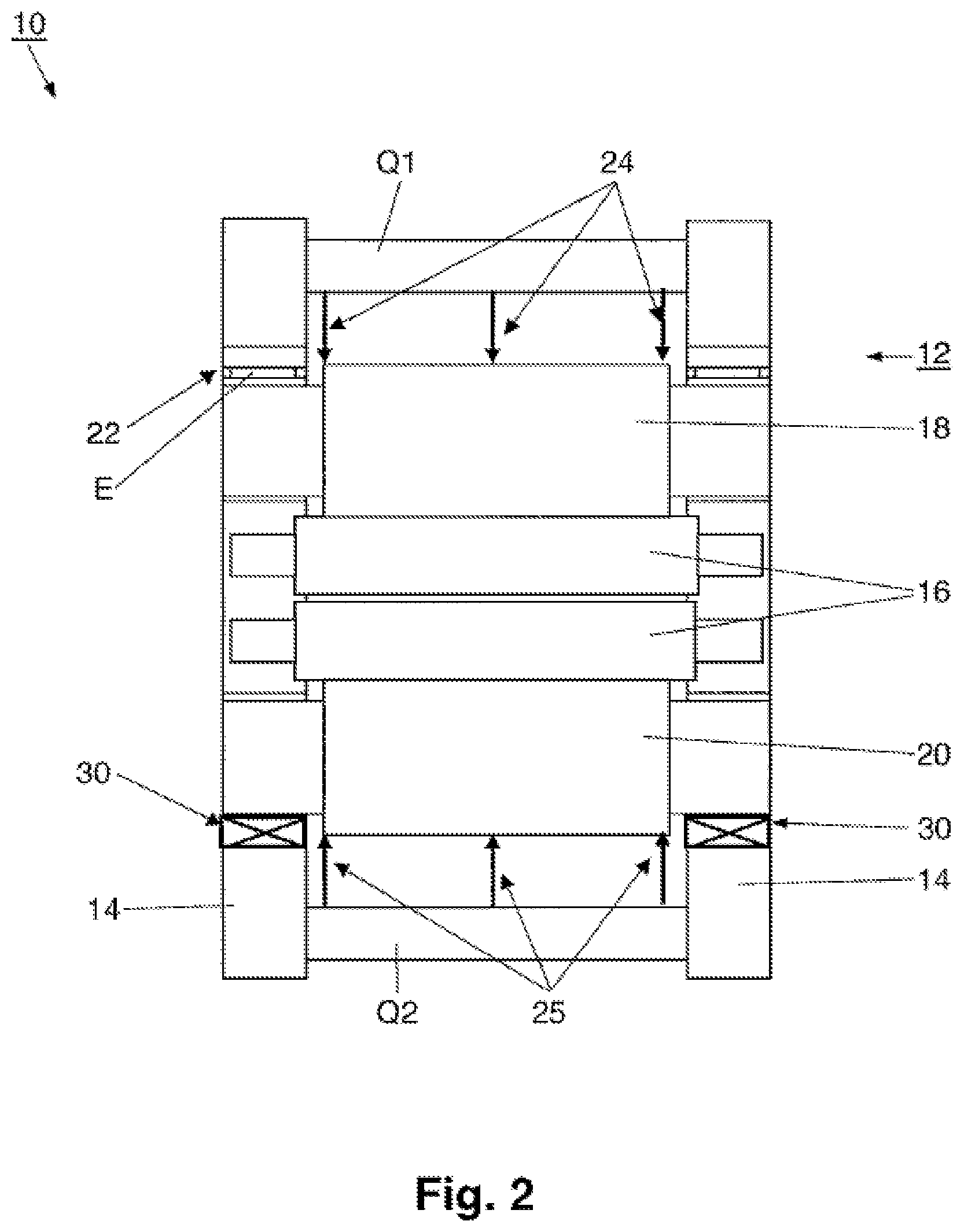 Patent US12472545 Figure 2 – Device and method for rolling a metal strip