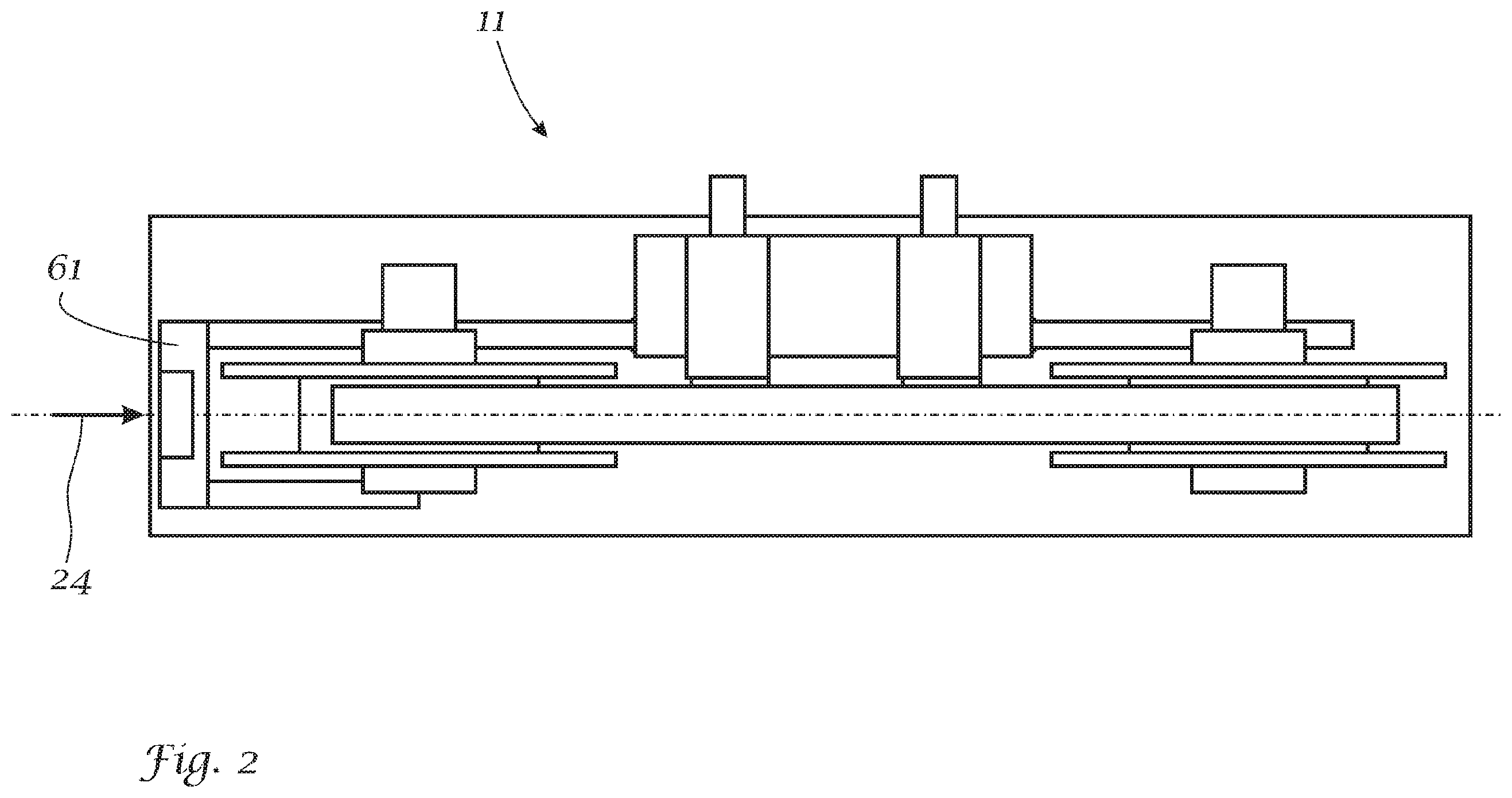 Patent US12472546 Figure 2 – Drawing machine, drawing method and drawing mandrel