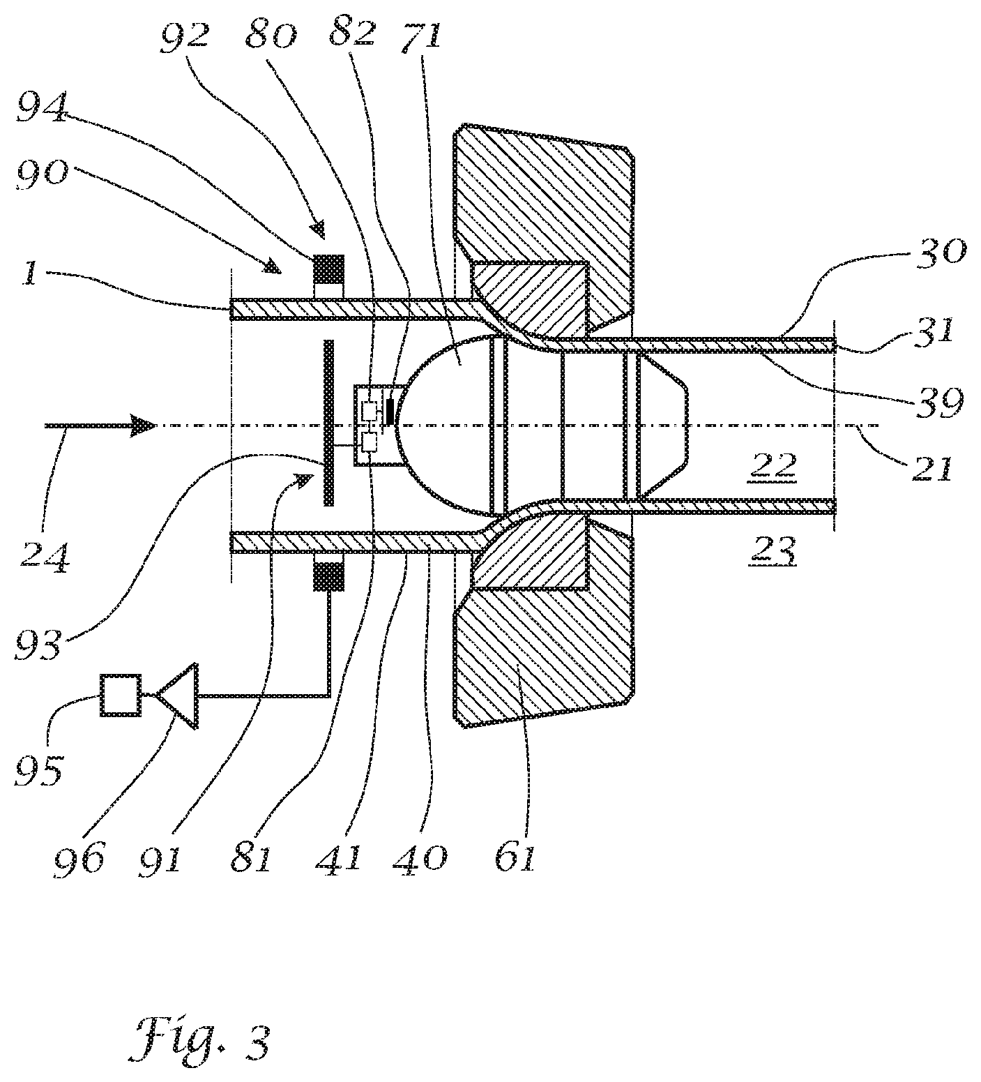 Patent US12472546 Figure 3 – Drawing machine, drawing method and drawing mandrel