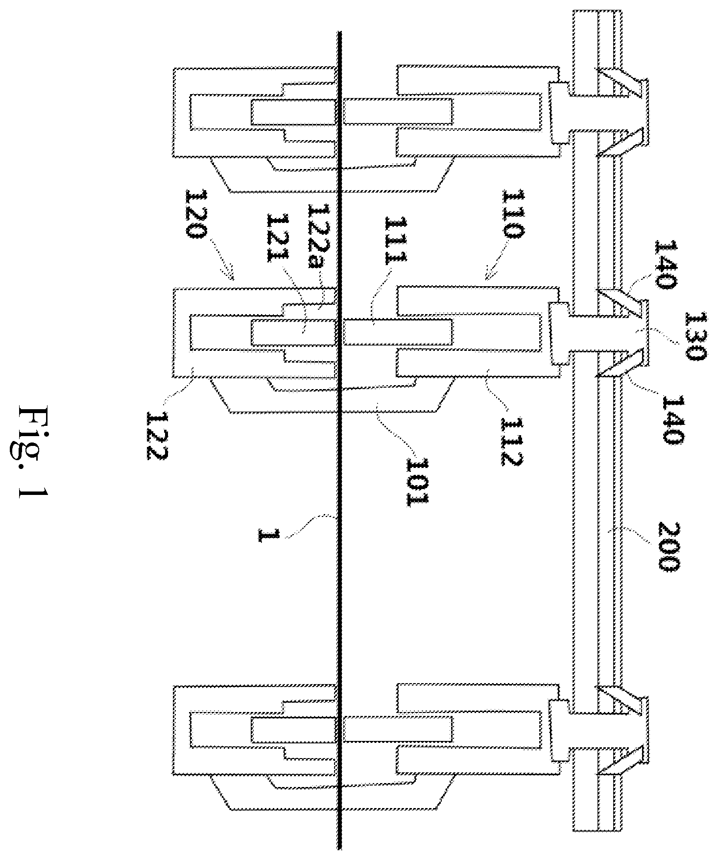 Patent US12472551 Figure 1 – Cable bending system