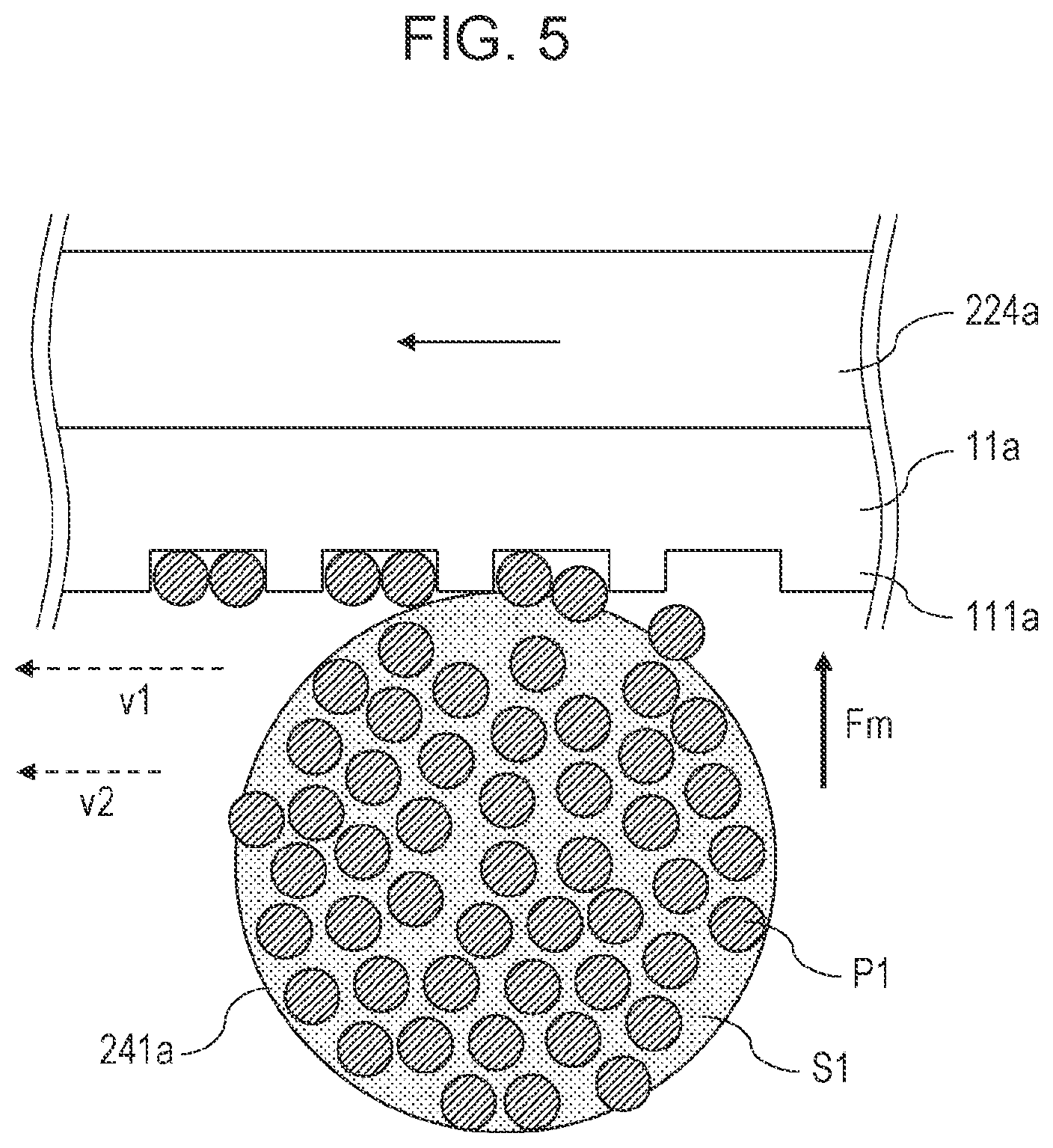Patent US12472555 Figure 5 – Method for manufacturing material layer, method for manufacturing three-dimensional object, material-layer-forming apparatus, and additive manufacturing system
