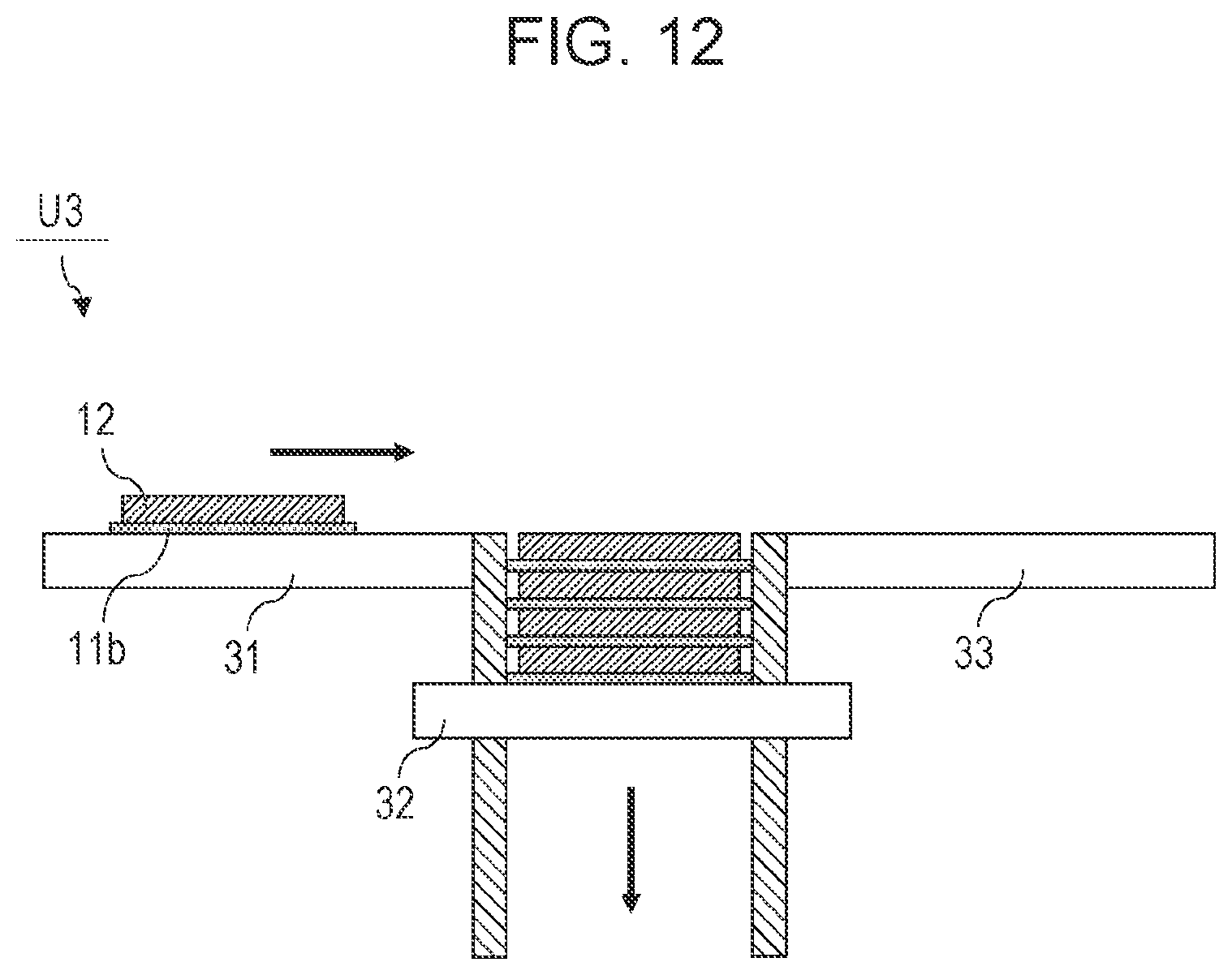 Patent US12472555 Figure 12 – Method for manufacturing material layer, method for manufacturing three-dimensional object, material-layer-forming apparatus, and additive manufacturing system