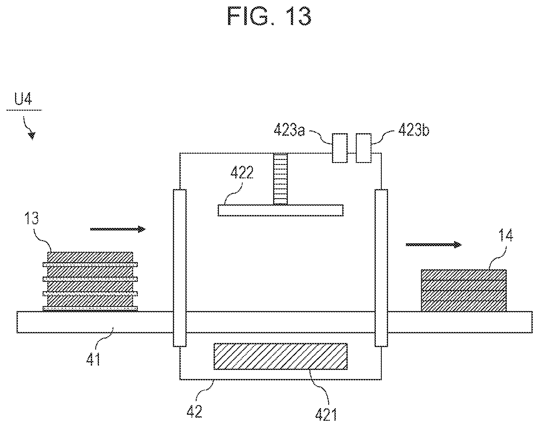 Patent US12472555 Figure 13 – Method for manufacturing material layer, method for manufacturing three-dimensional object, material-layer-forming apparatus, and additive manufacturing system