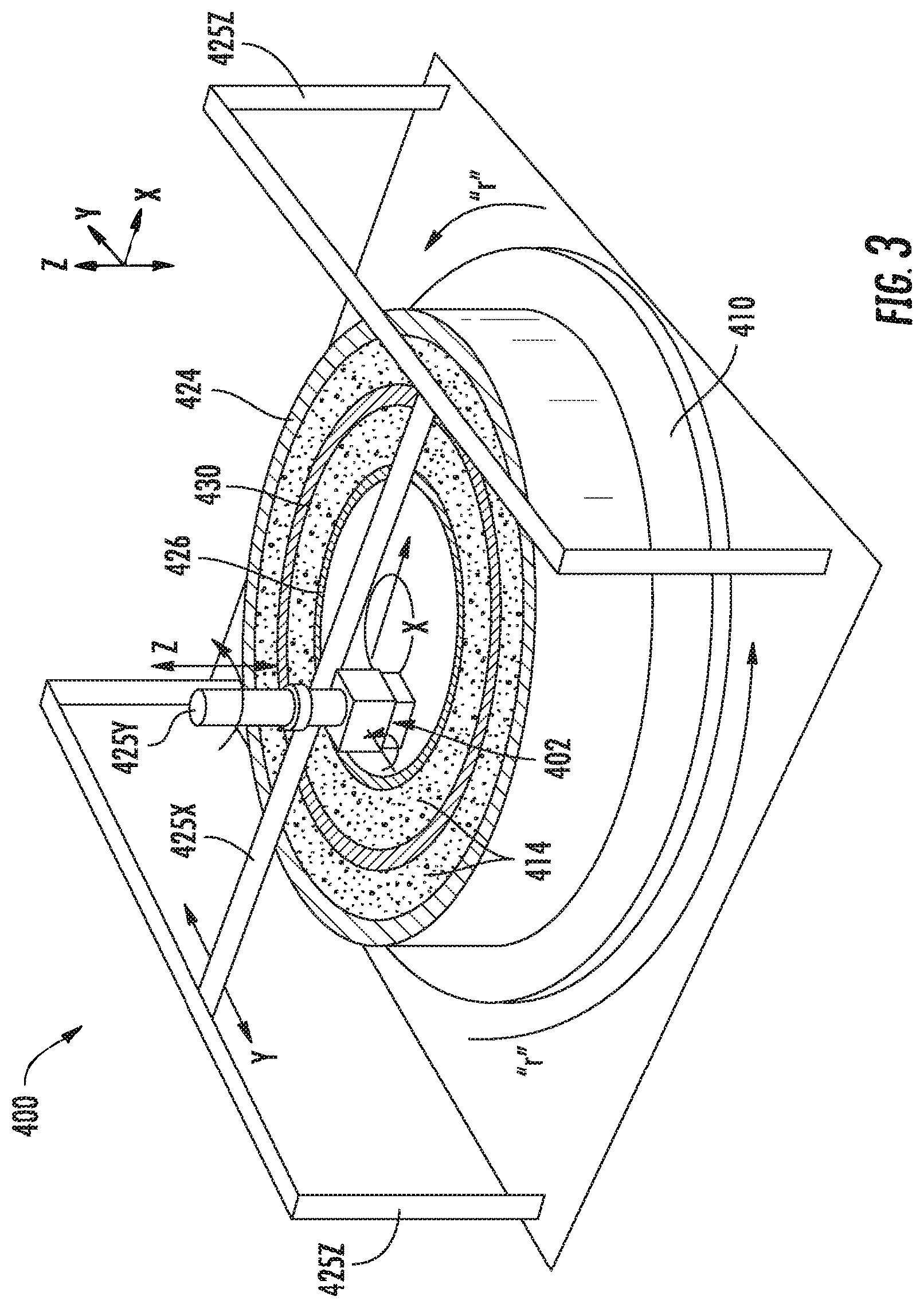 Patent US12472556 Figure 3 – Apparatus and method for angular and rotational additive manufacturing