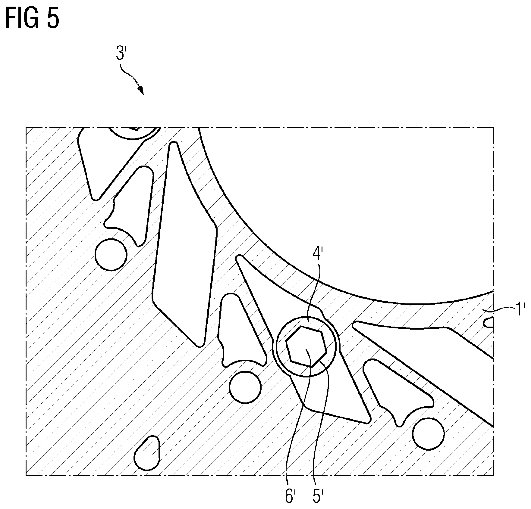 Patent US12472558 Figure 3 – Support structure
