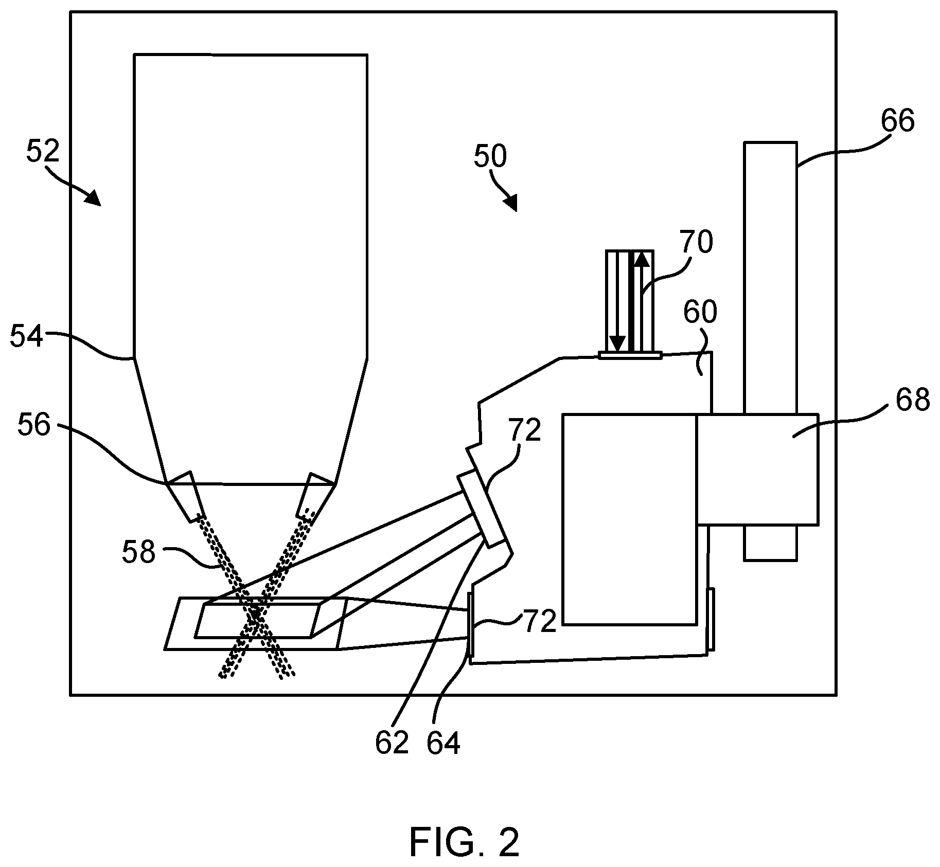 Patent US12472559 Figure 2 – Mass and heat flow in additive manufacturing systems