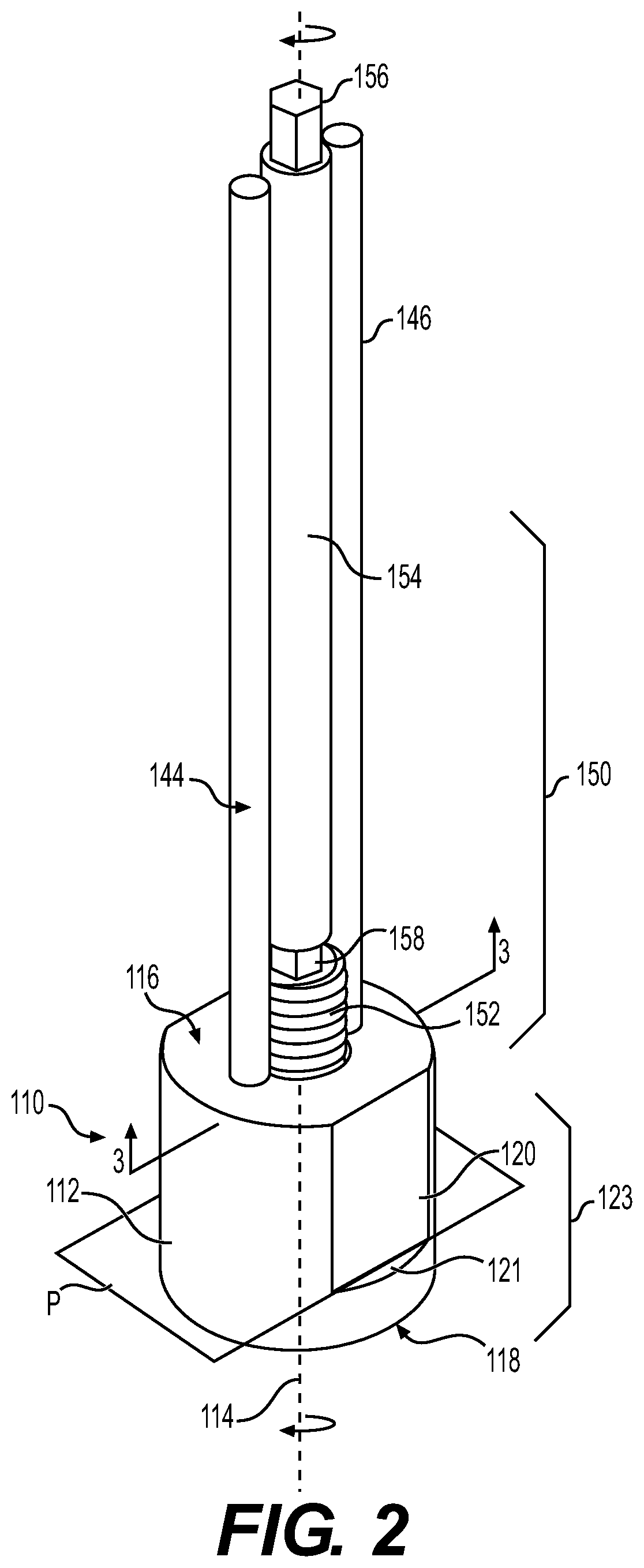 Patent US12472562 Figure 2 – Friction based additive manufacturing systems and methods