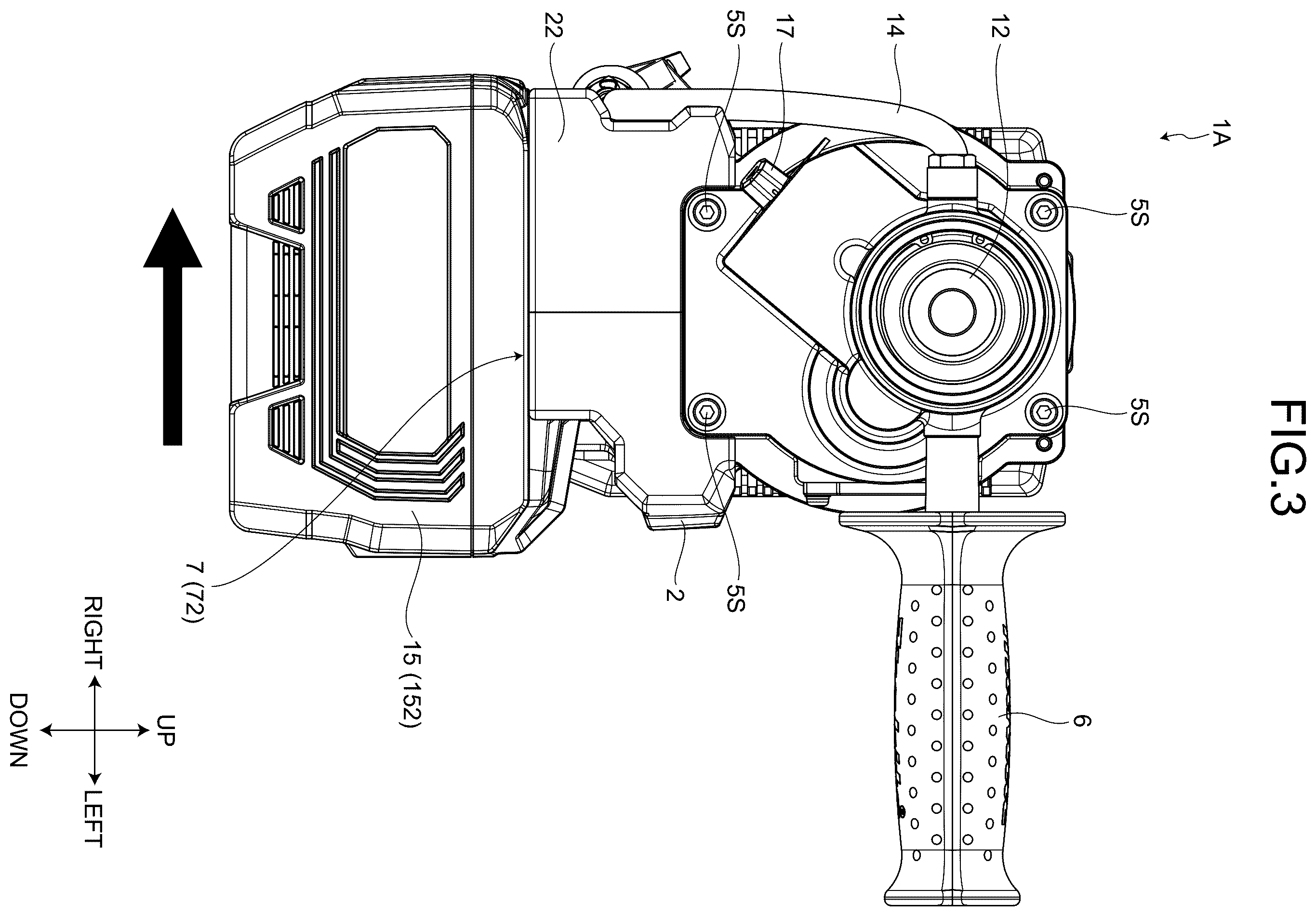 Patent US12472564 Figure 3 – Core drill