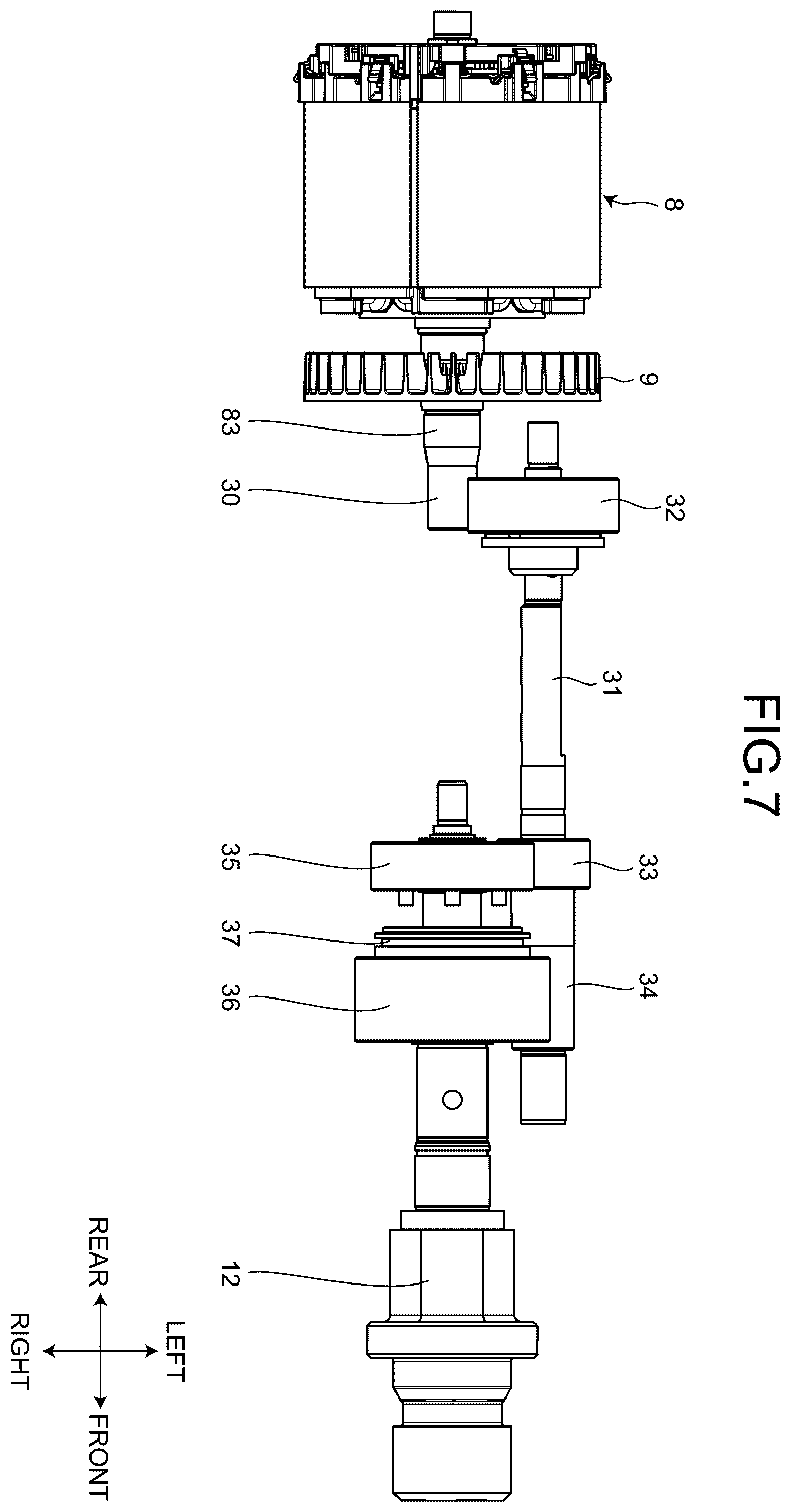 Patent US12472564 Figure 7 – Core drill