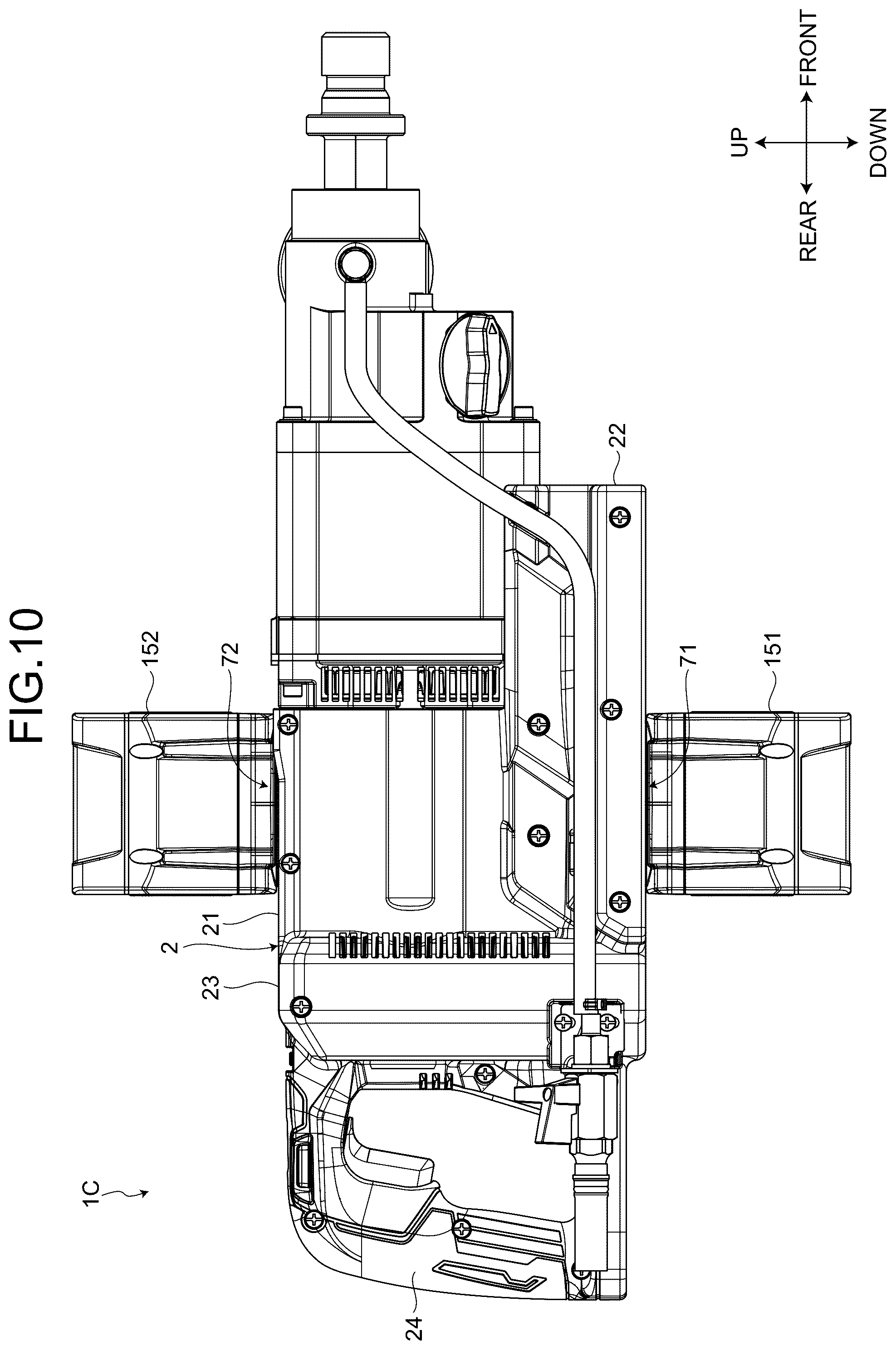 Patent US12472564 Figure 10 – Core drill