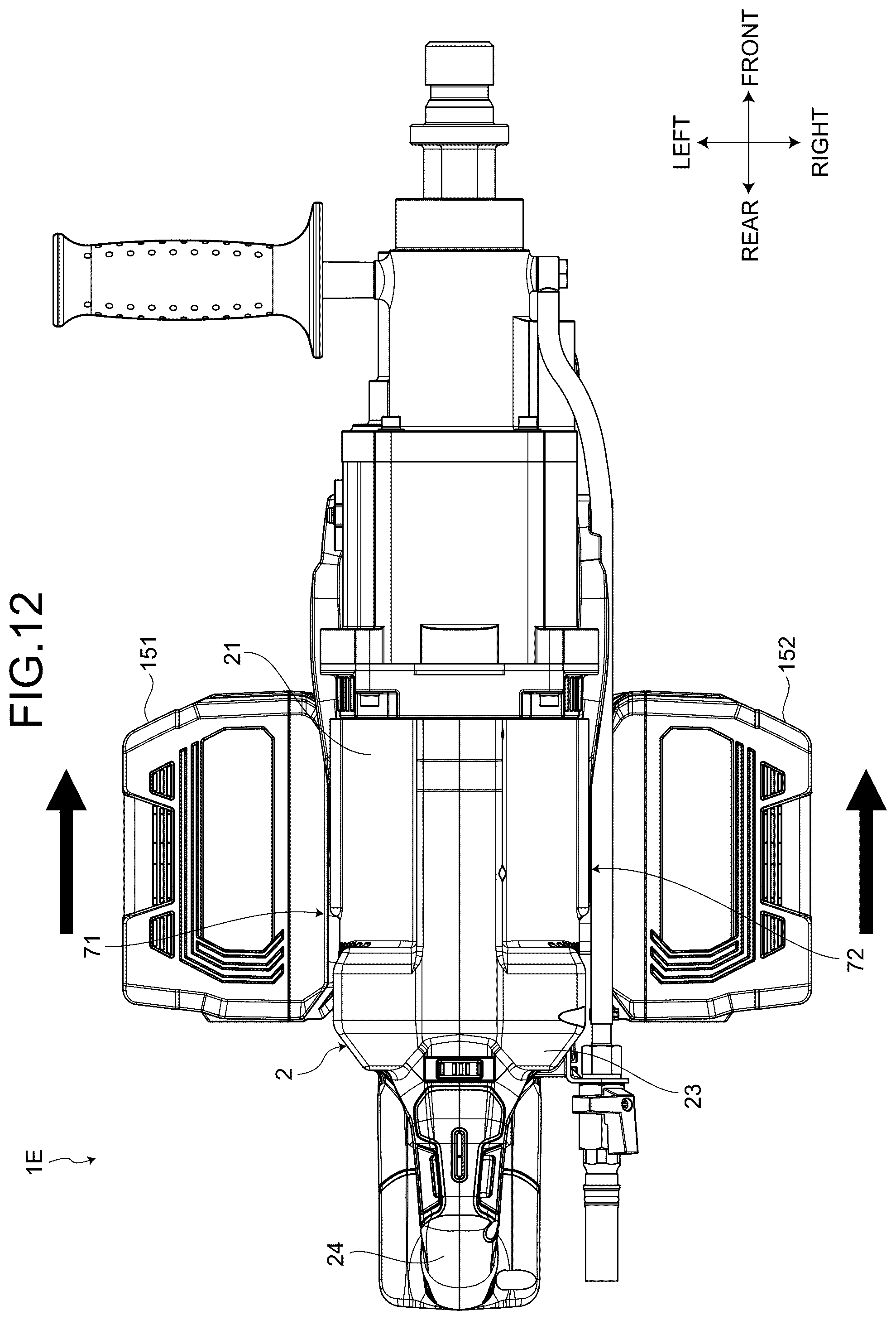 Patent US12472564 Figure 12 – Core drill