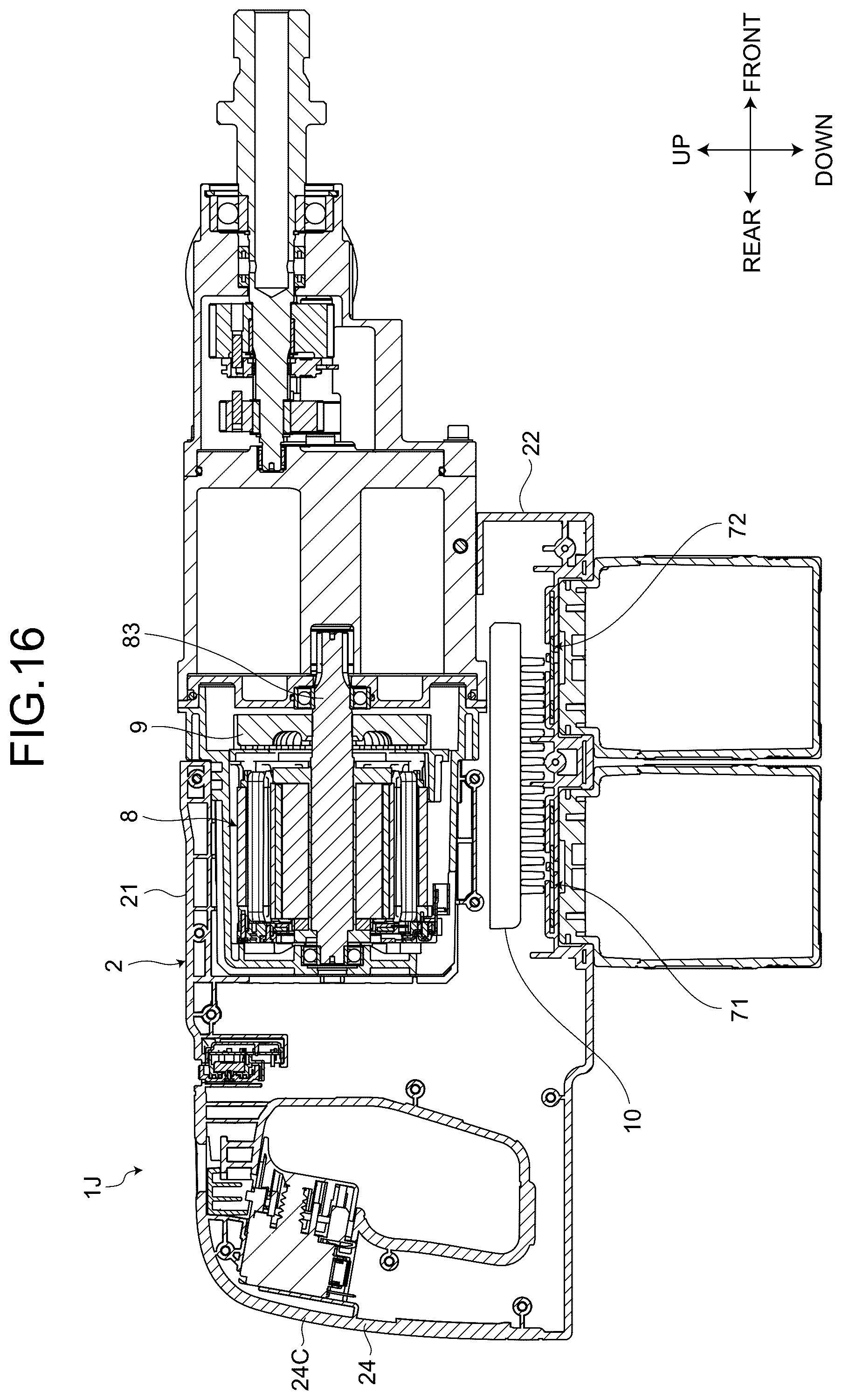 Patent US12472564 Figure 16 – Core drill