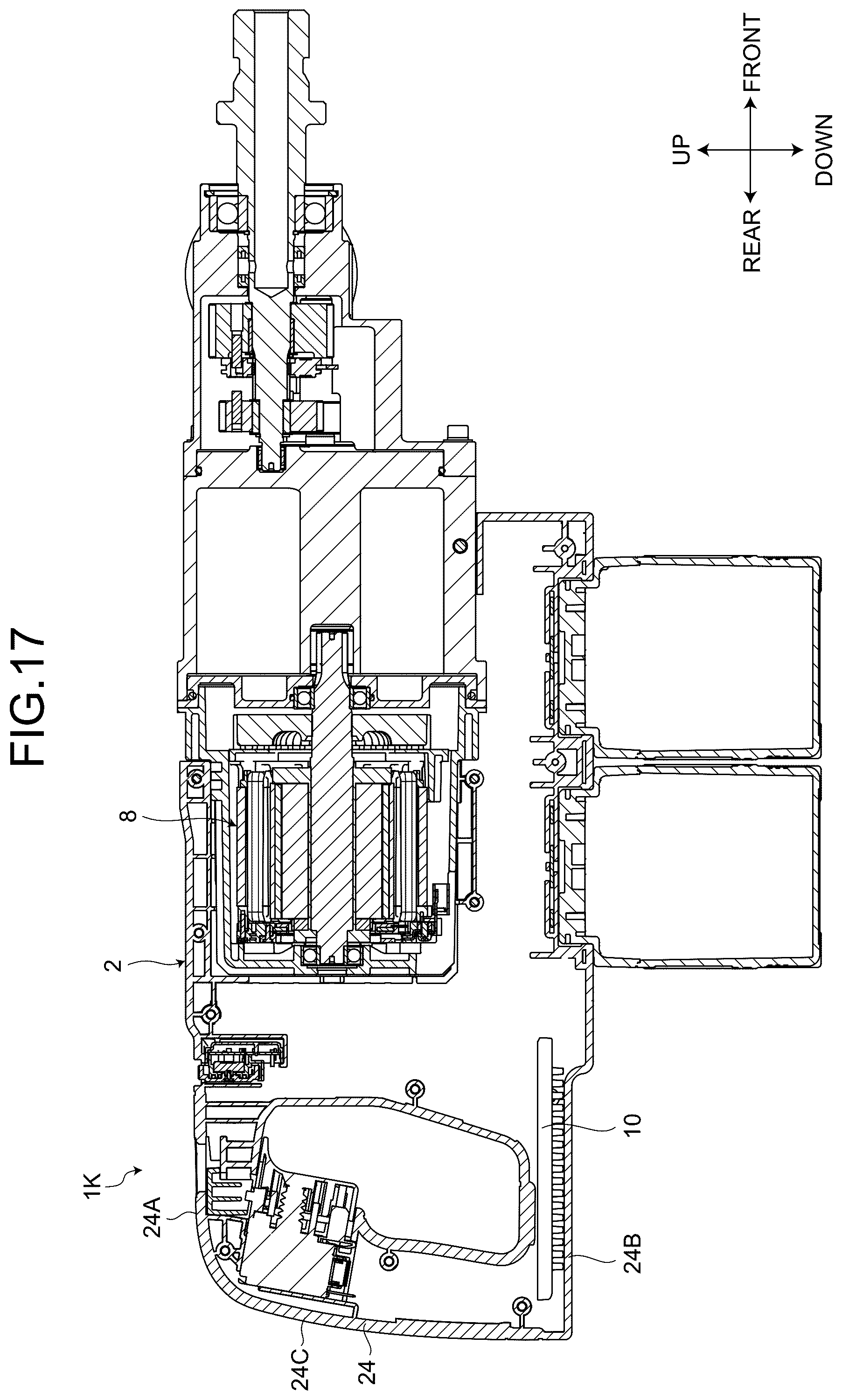 Patent US12472564 Figure 17 – Core drill