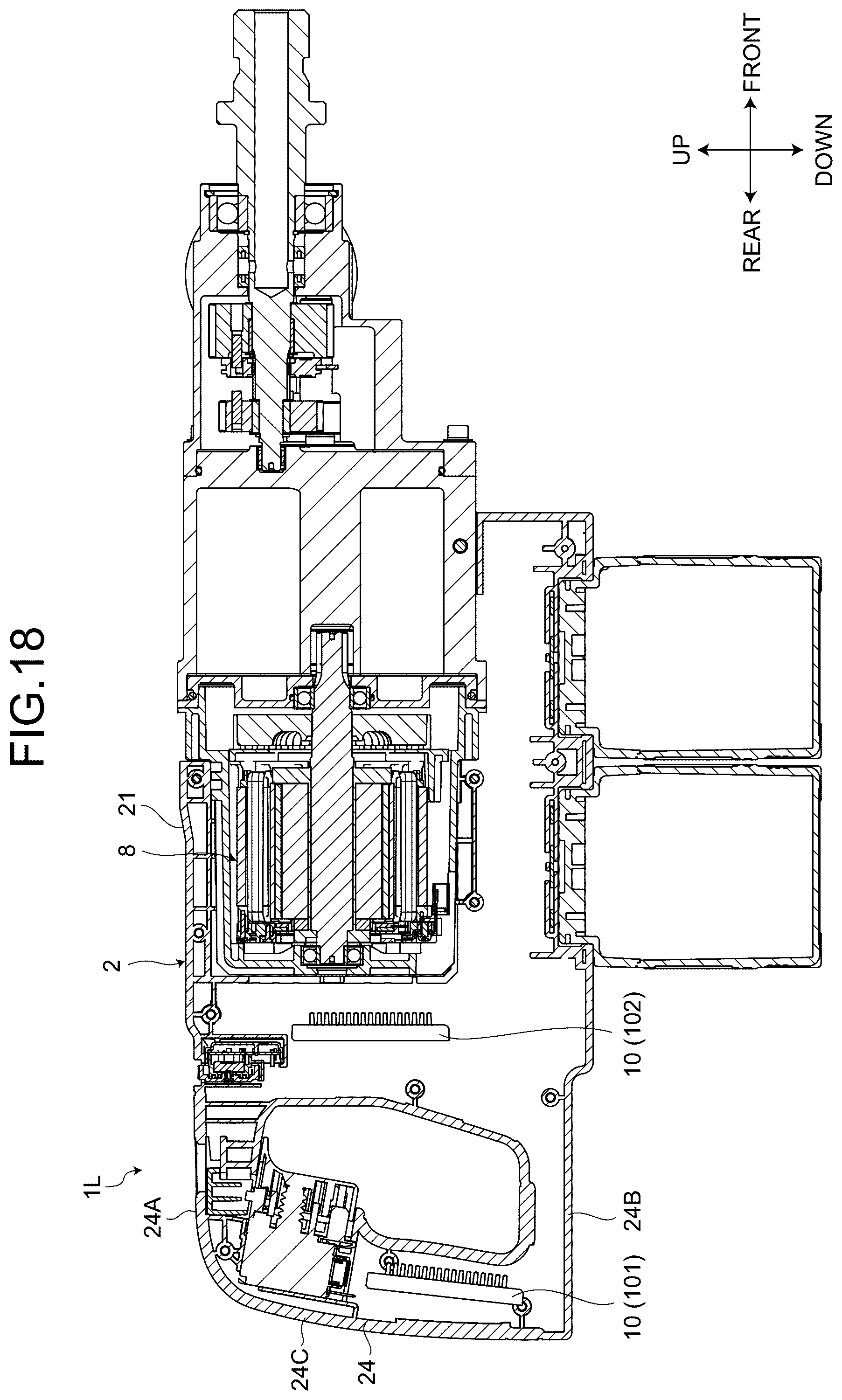 Patent US12472564 Figure 18 – Core drill