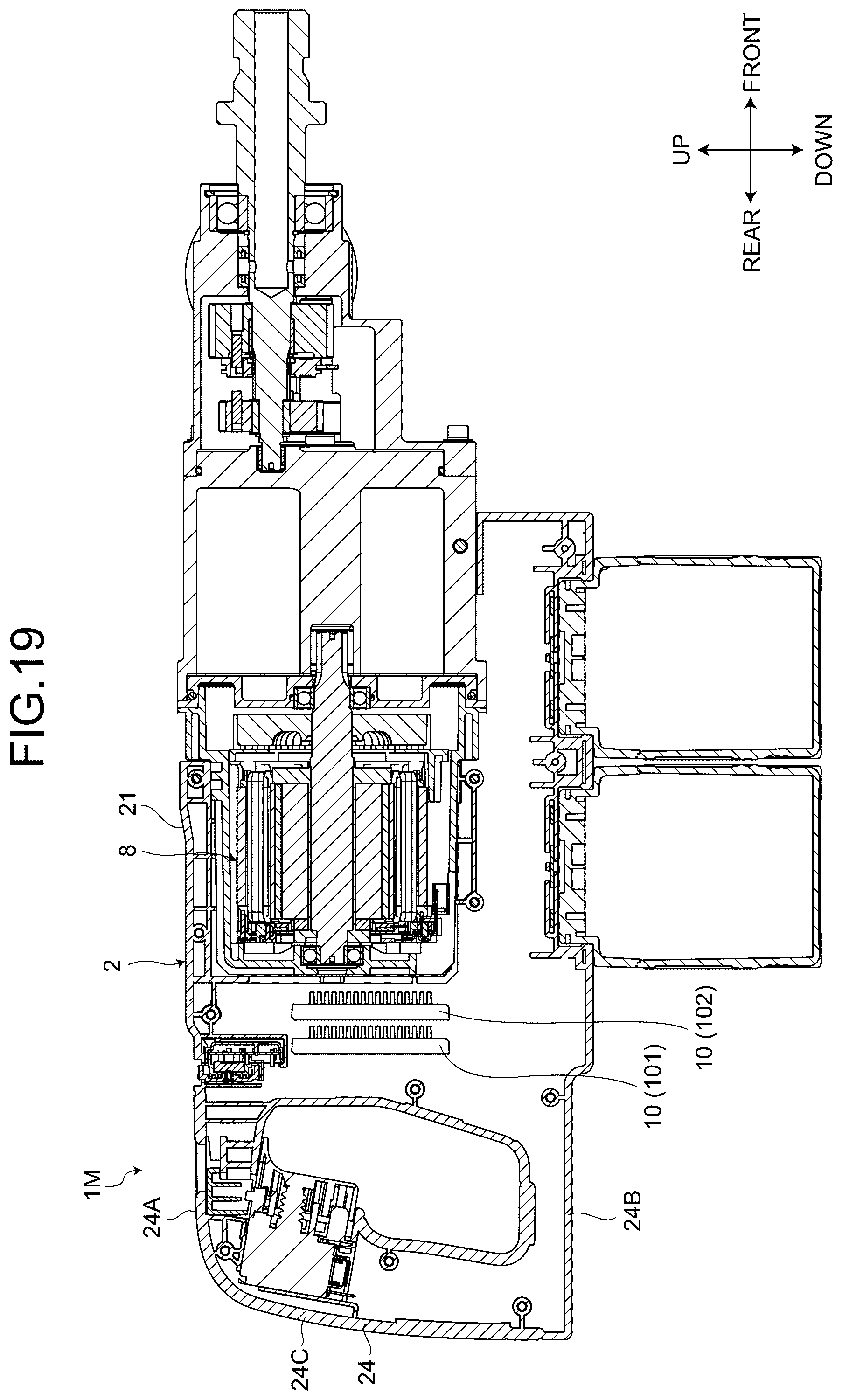 Patent US12472564 Figure 19 – Core drill