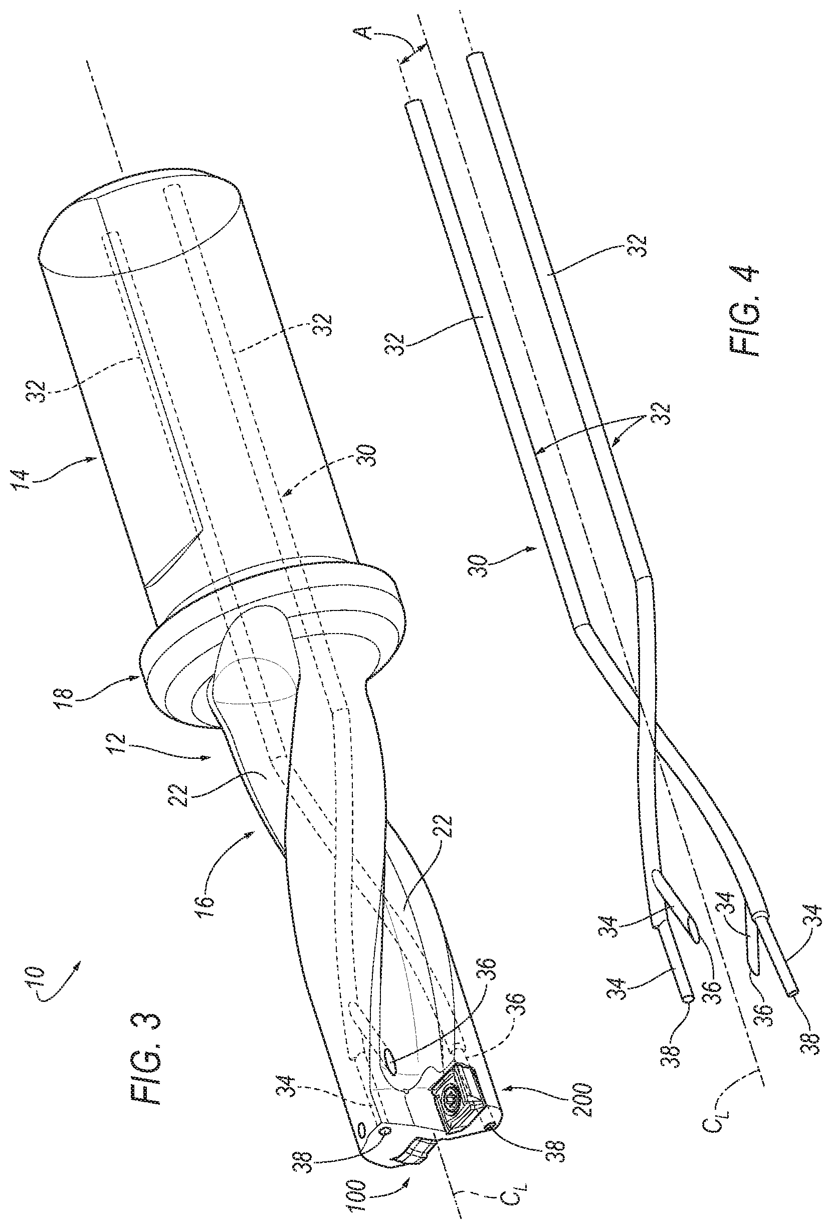 Patent US12472566 Figure 2 – Indexable drill assembly with coolant system