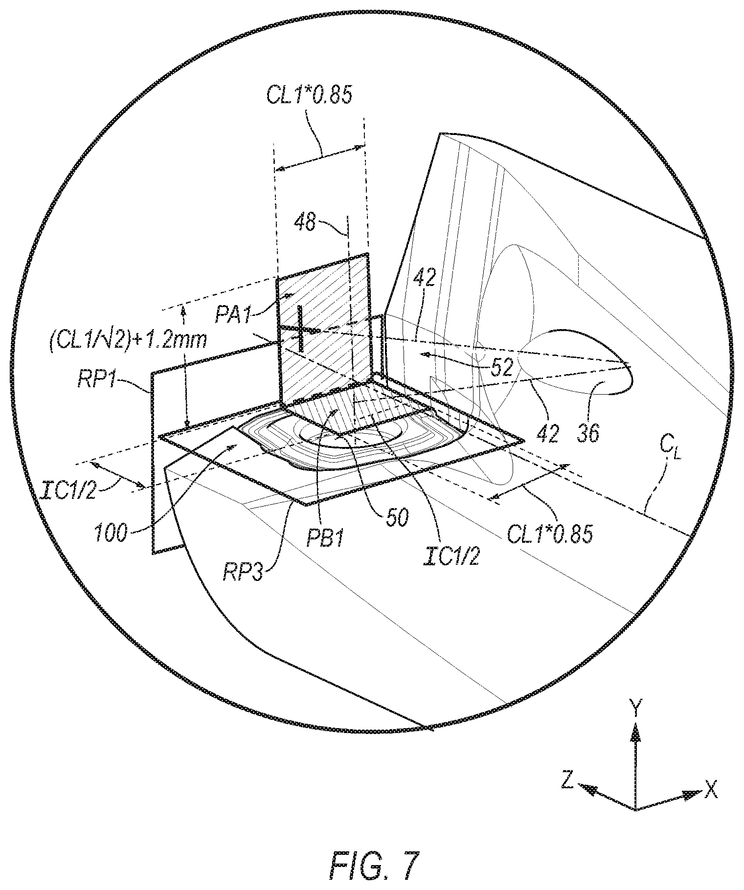 Patent US12472566 Figure 4 – Indexable drill assembly with coolant system