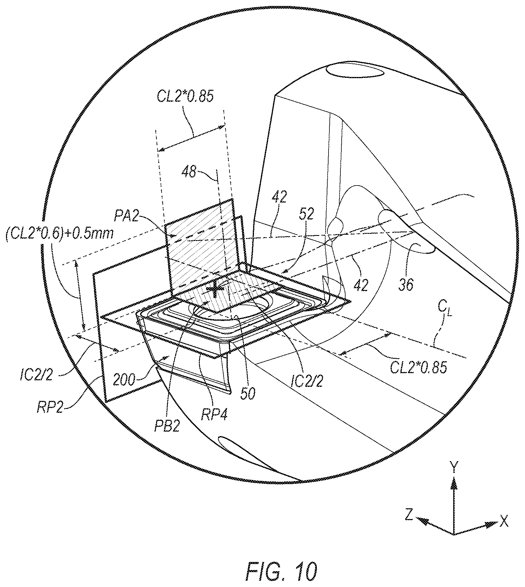 Patent US12472566 Figure 7 – Indexable drill assembly with coolant system