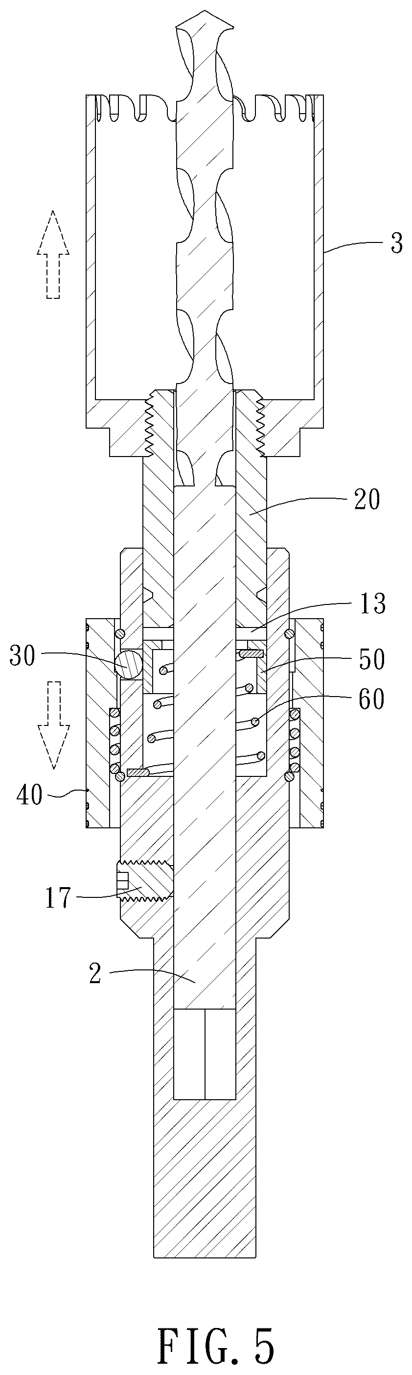 Patent US12472567 Figure 5 – Tool connector
