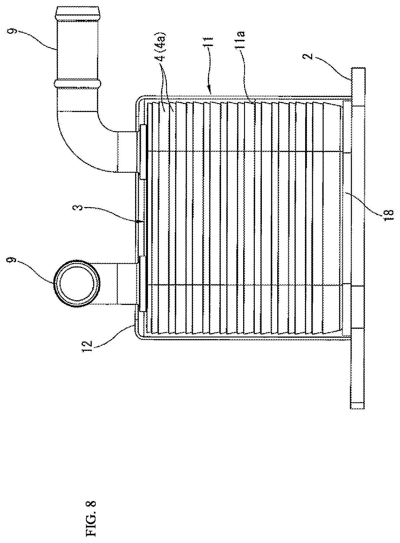 Patent US12472573 Figure 8 – Screen to be used during brazing of heat exchanger and brazing method for heat exchanger