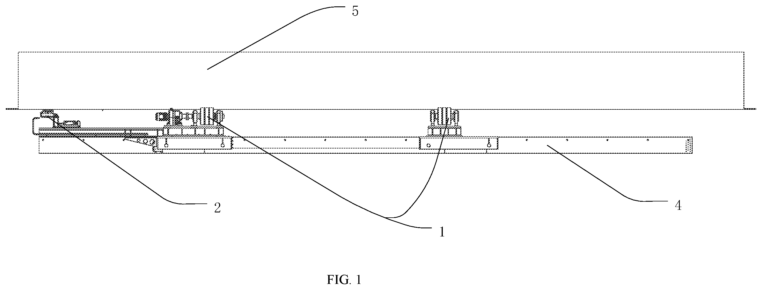 Patent US12472577 Figure 1 – Lateral electro-conduction device and method for multi-wire submerged arc inner/outer welding of straight-seam steel pipe