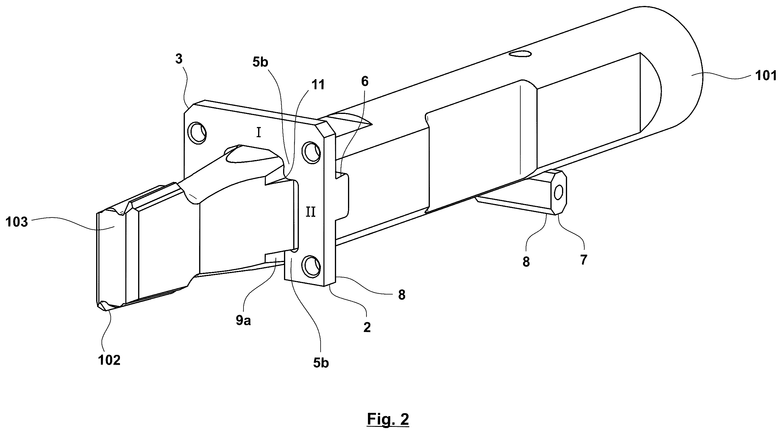 Patent US12472579 Figure 2 – Sonotrode bearing for an ultrasonic welding device