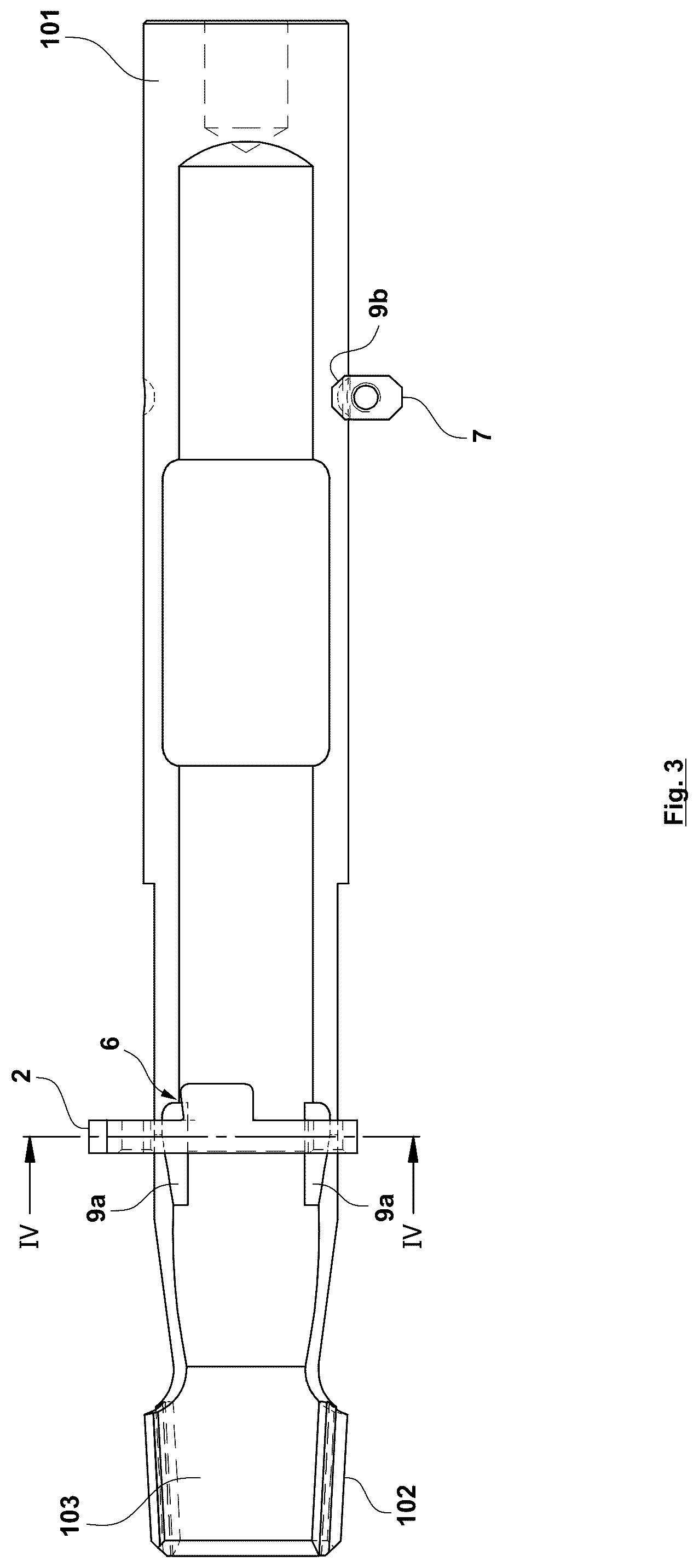 Patent US12472579 Figure 3 – Sonotrode bearing for an ultrasonic welding device