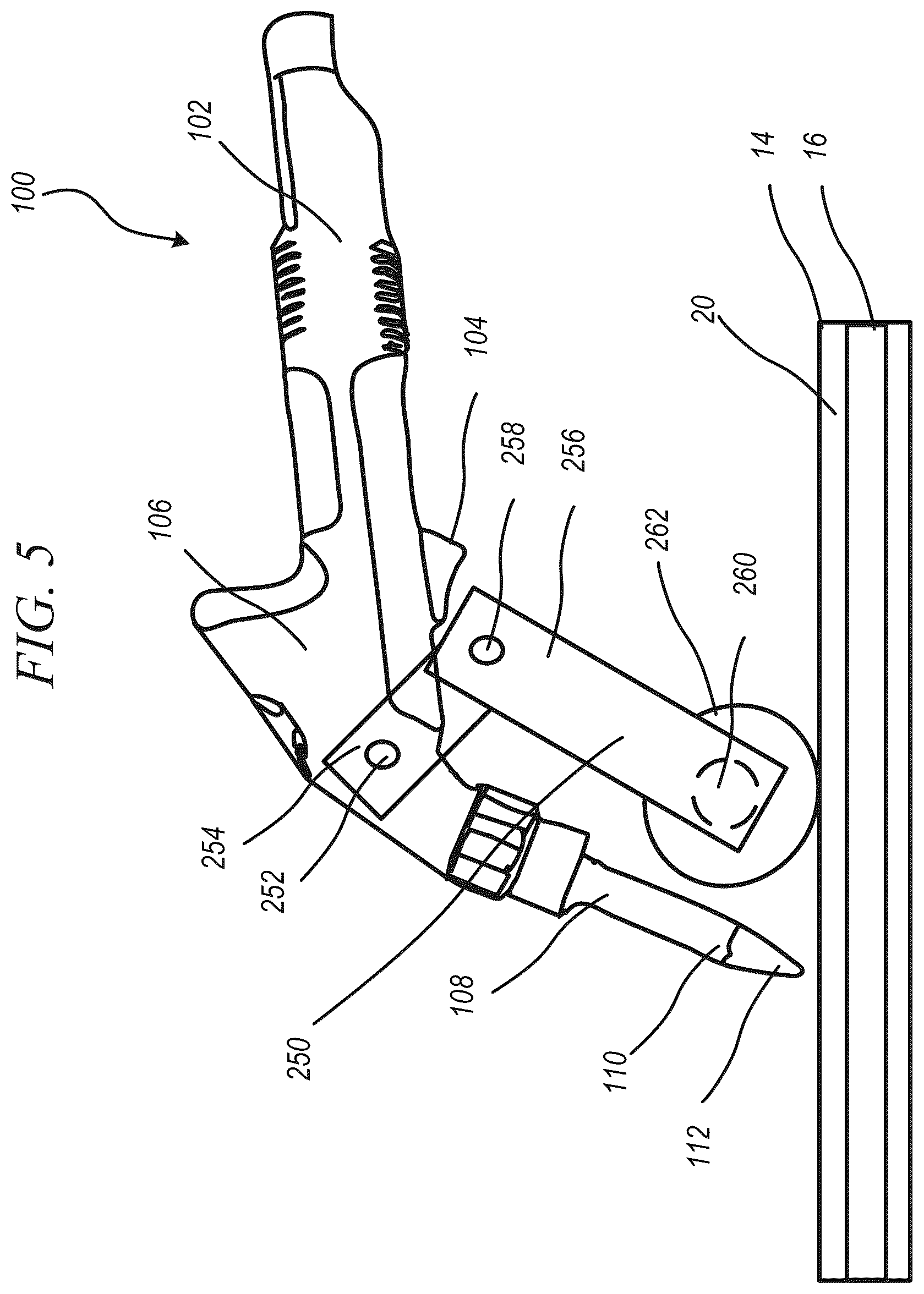 Patent US12472580 Figure 5 – Laser handheld trimming and welding device