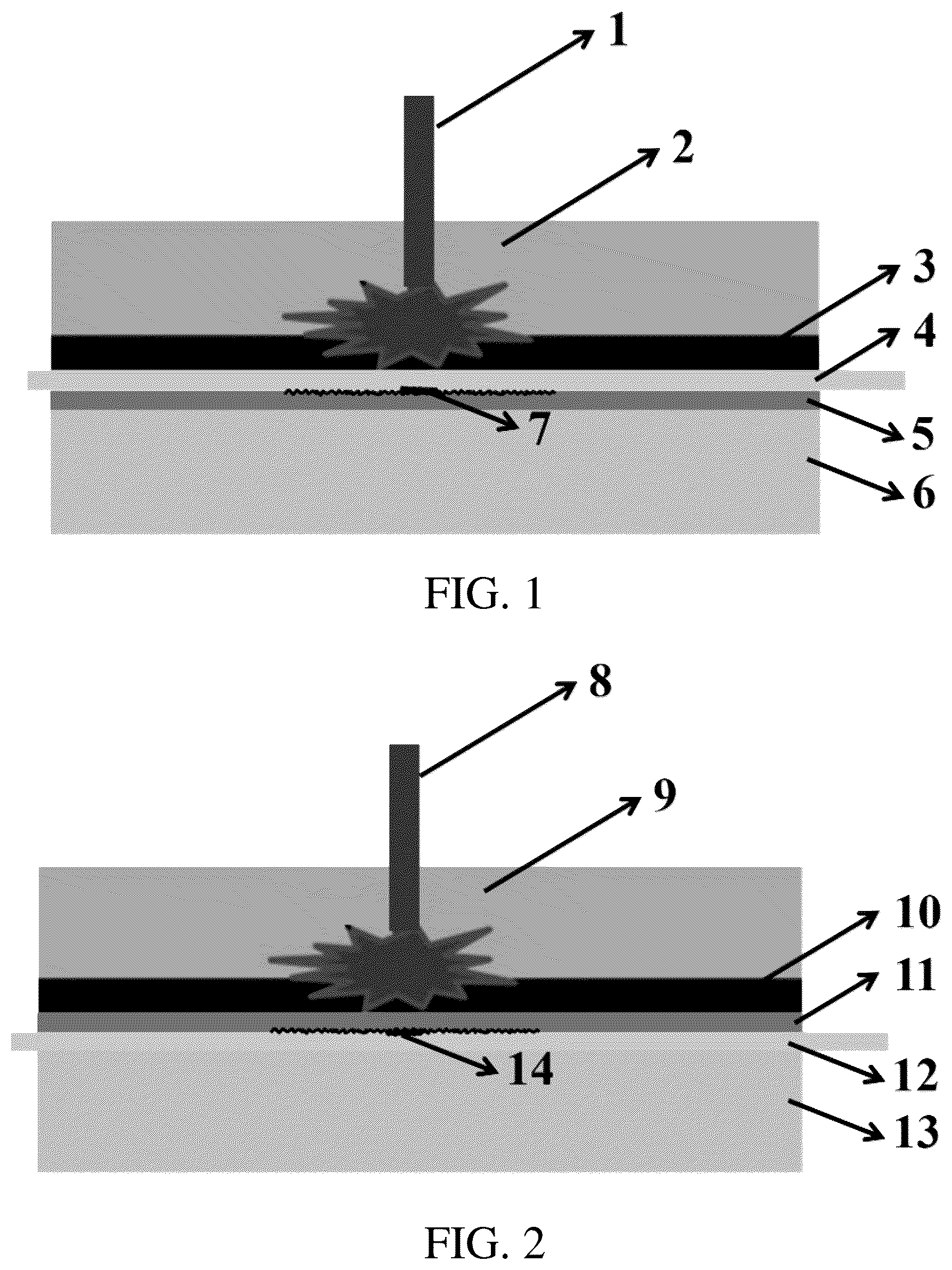 Patent US12472584 Figure 1 – Method for roughening surface of metal material by using laser shock forming technology and application thereof