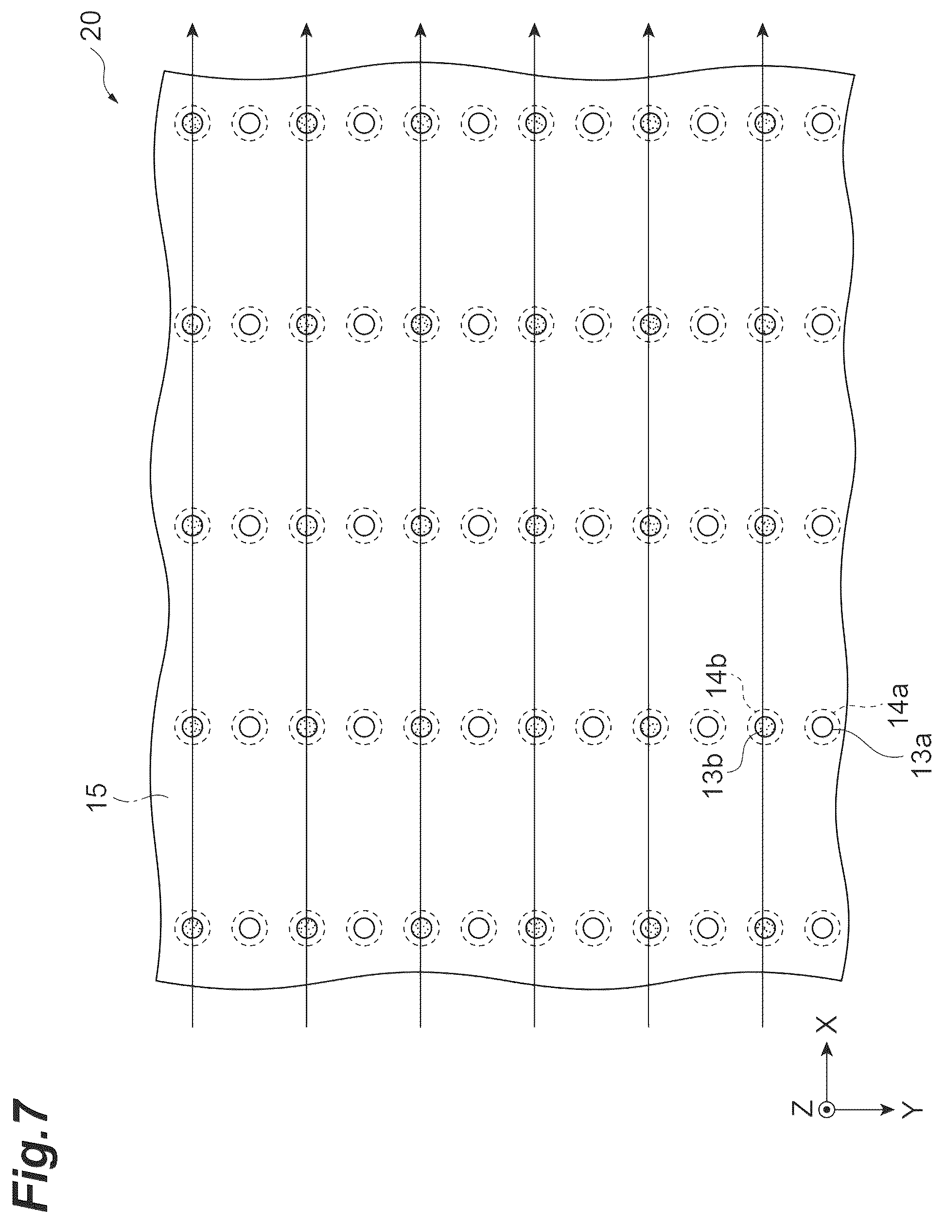 Patent US12472587 Figure 7 – Laser processing method, semiconductor member manufacturing method, and laser processing device