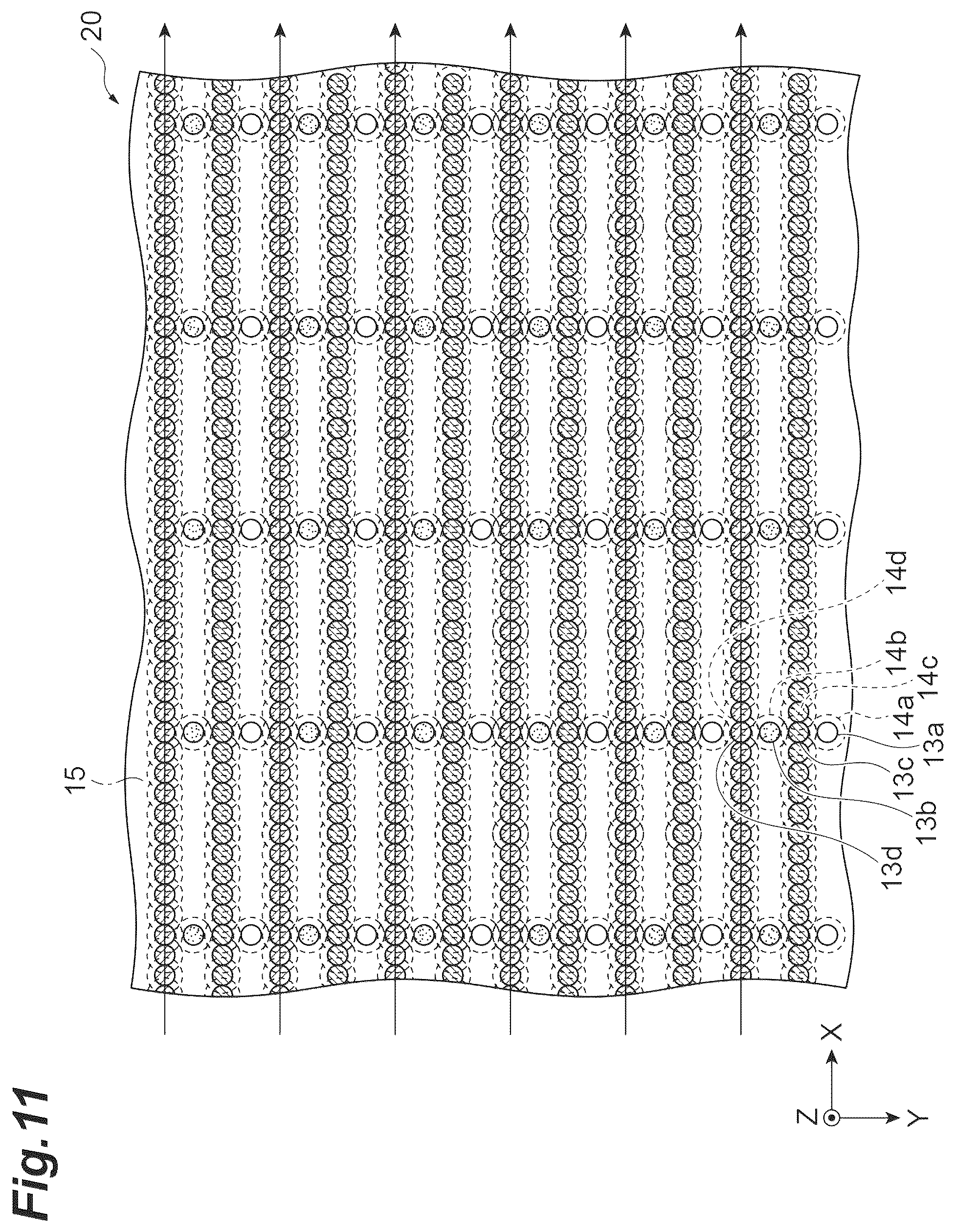 Patent US12472587 Figure 11 – Laser processing method, semiconductor member manufacturing method, and laser processing device