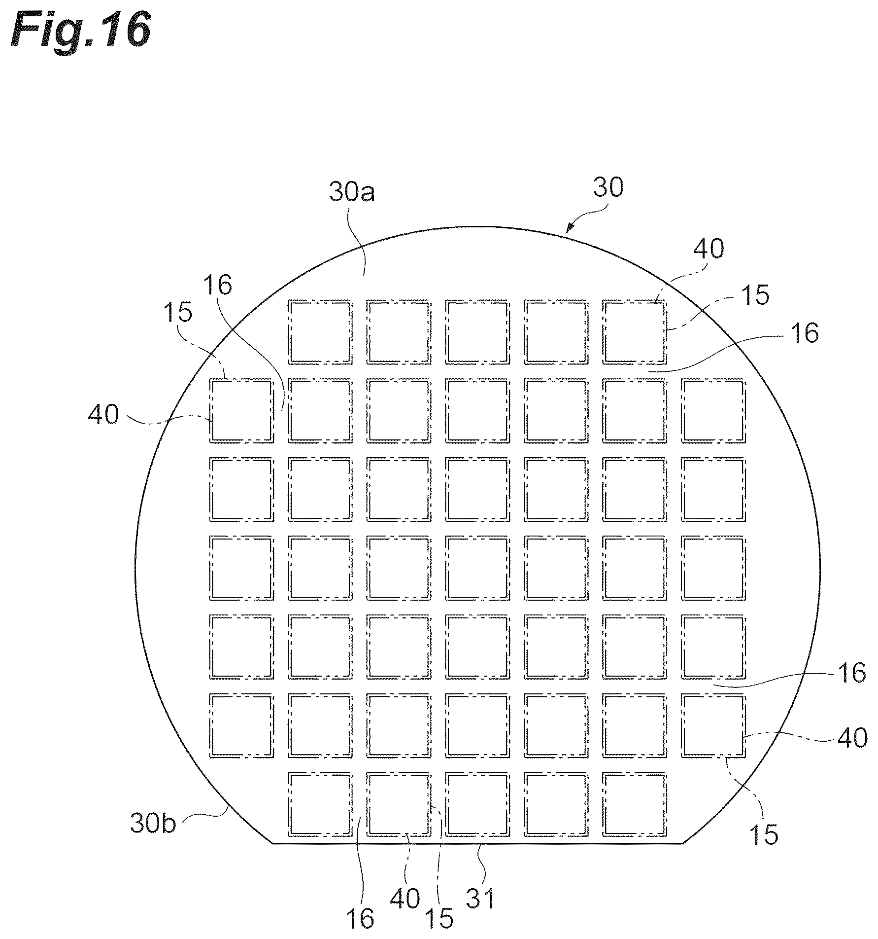Patent US12472587 Figure 16 – Laser processing method, semiconductor member manufacturing method, and laser processing device